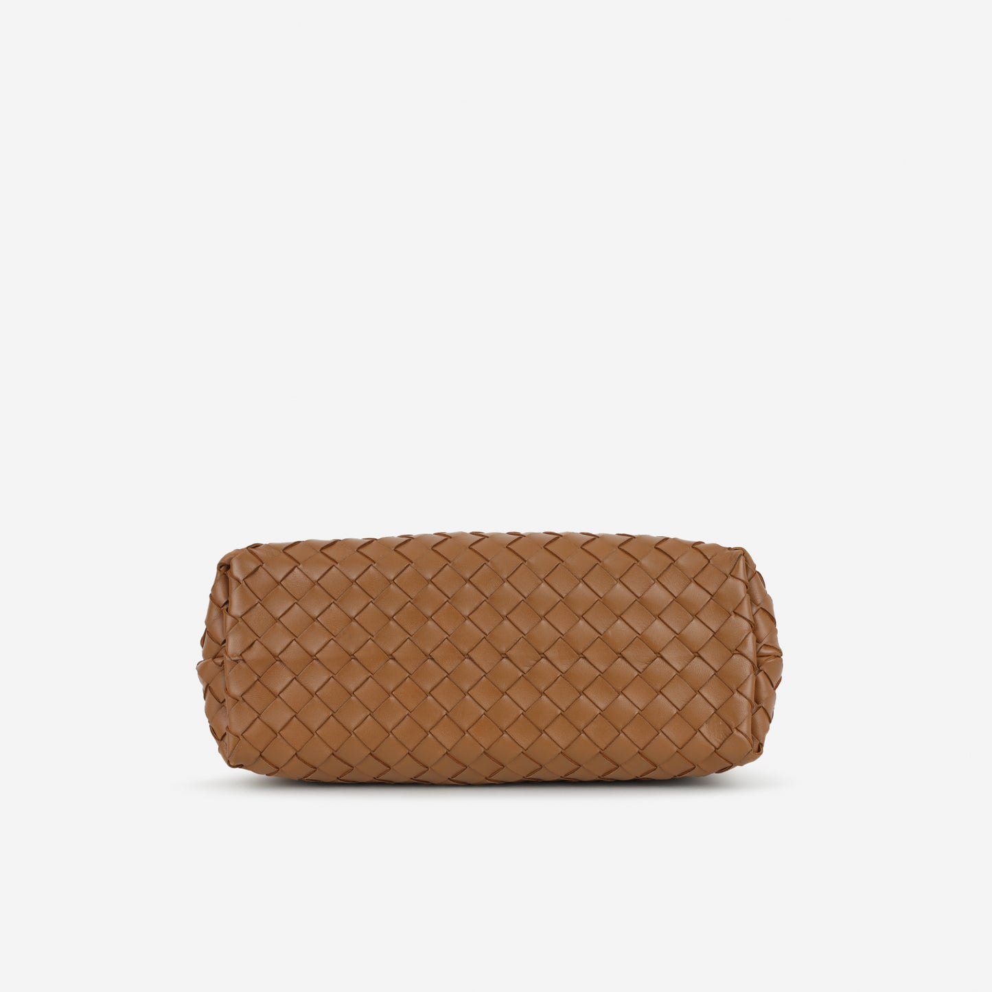 Bottega Veneta Medium Andiamo - Amber Intrecciato | Gold Hardware