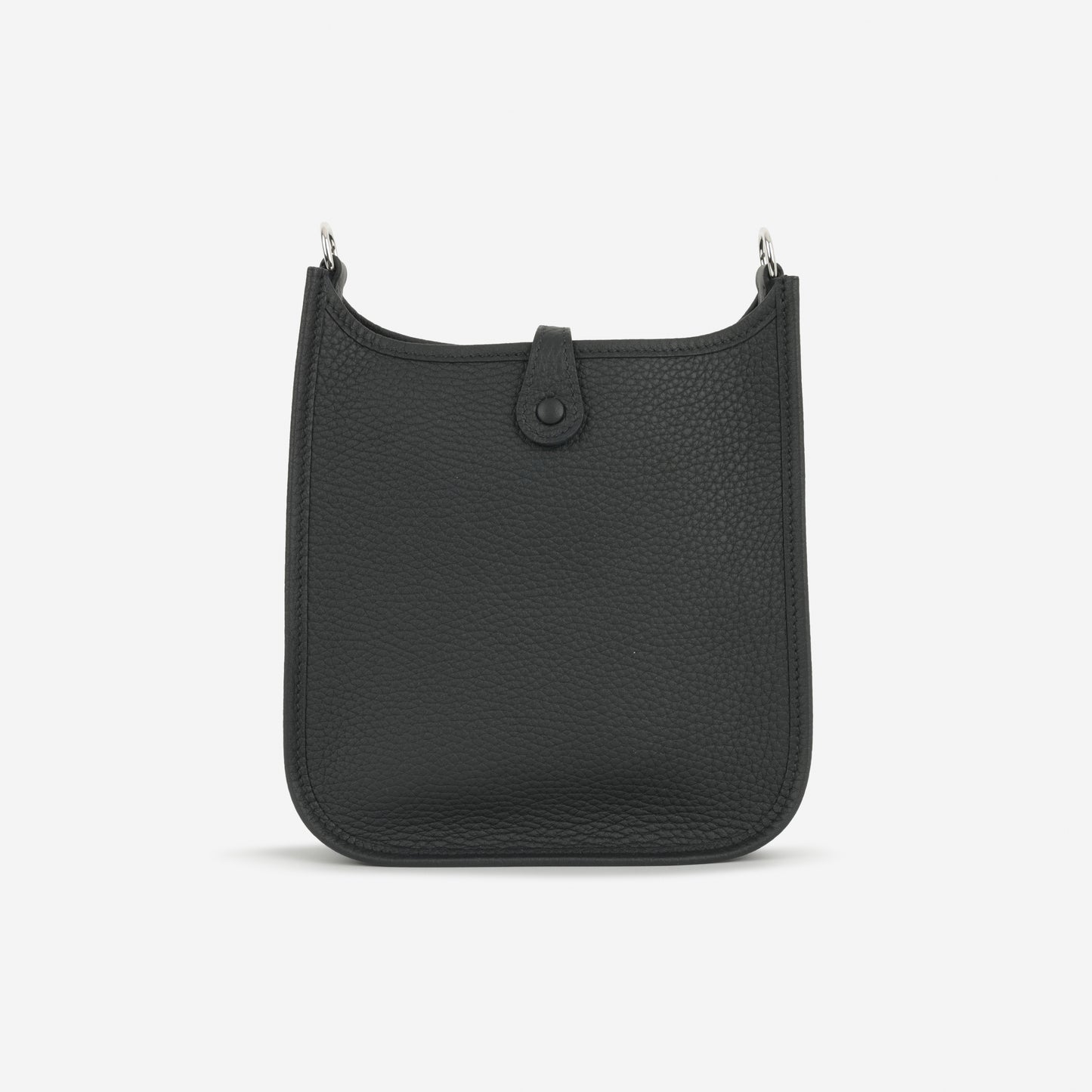 Hermès Mini Evelyne 16 - Black Clemence | Palladium Hardware