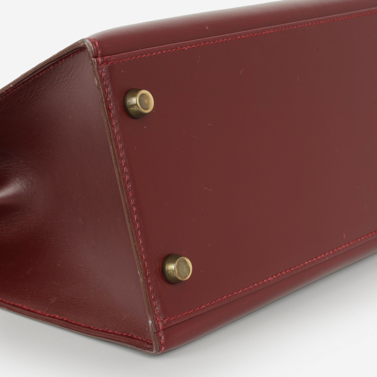 Hermès Vintage Kelly 32 - Rouge H Box Calf | Gold Hardware