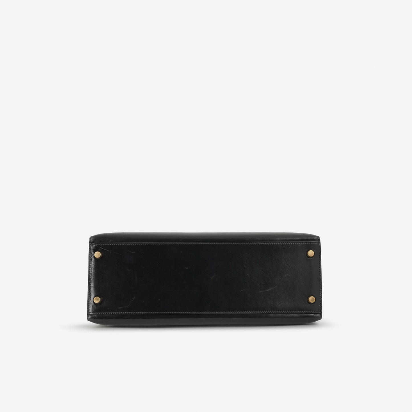 Hermès Vintage Kelly 32 - Black Box Calf | Gold Hardware