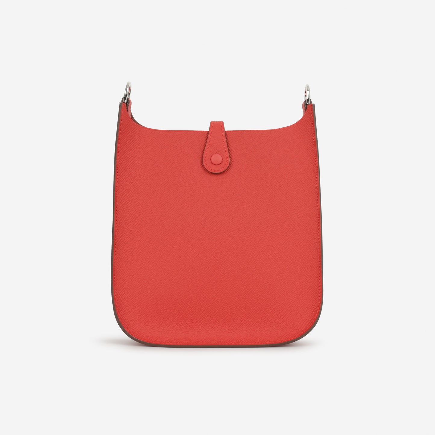 Hermès Mini Evelyne 16 - Rouge Radieux Epsom | Palladium Hardware - Bagista