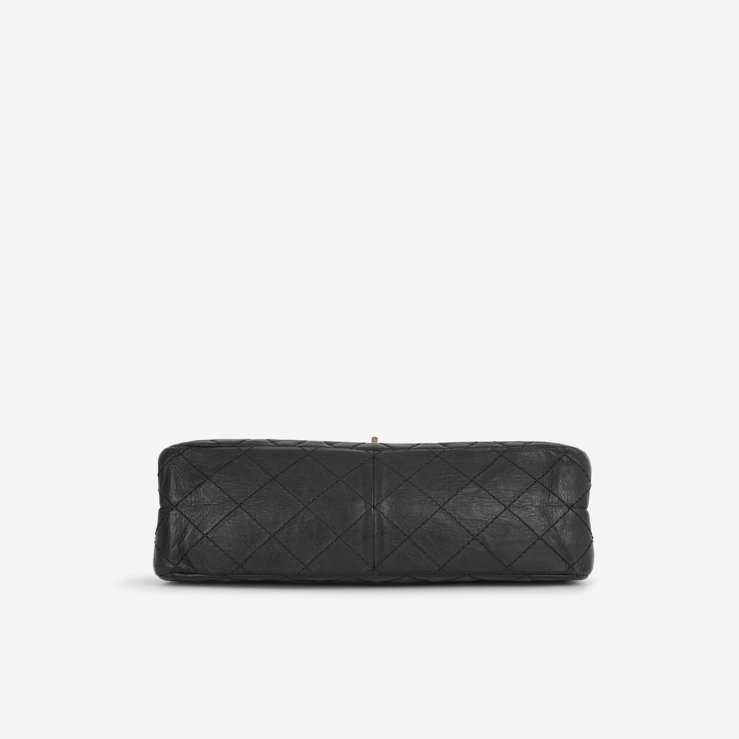 Chanel 2.55 Reissue 226 - Black Crumpled Calfskin | Gold Hardware