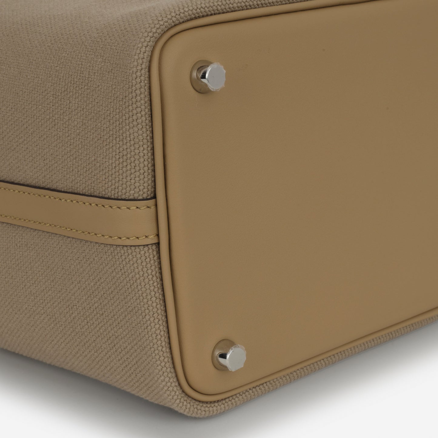 Hermès Picotin 18 Cargo - Beige Marfa Canvas / Poussiere Swift | Palladium Hardware