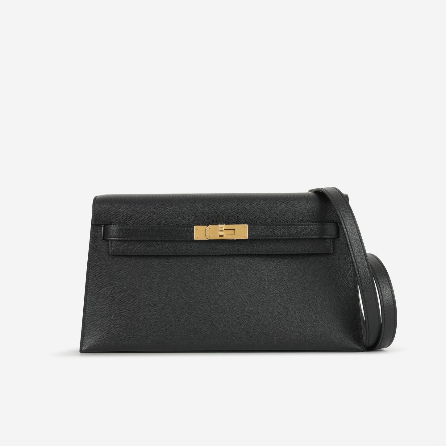 Hermès Kelly Elan - Black Madame | Gold Hardware