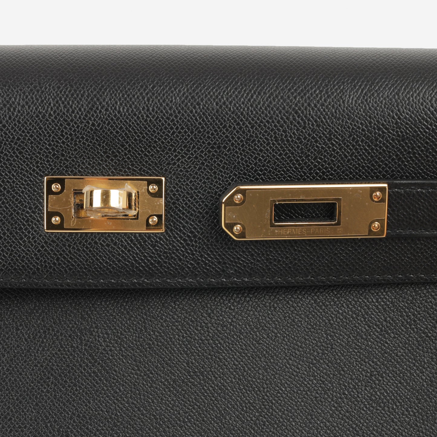 Hermès Kelly Elan - Black Madame | Gold Hardware