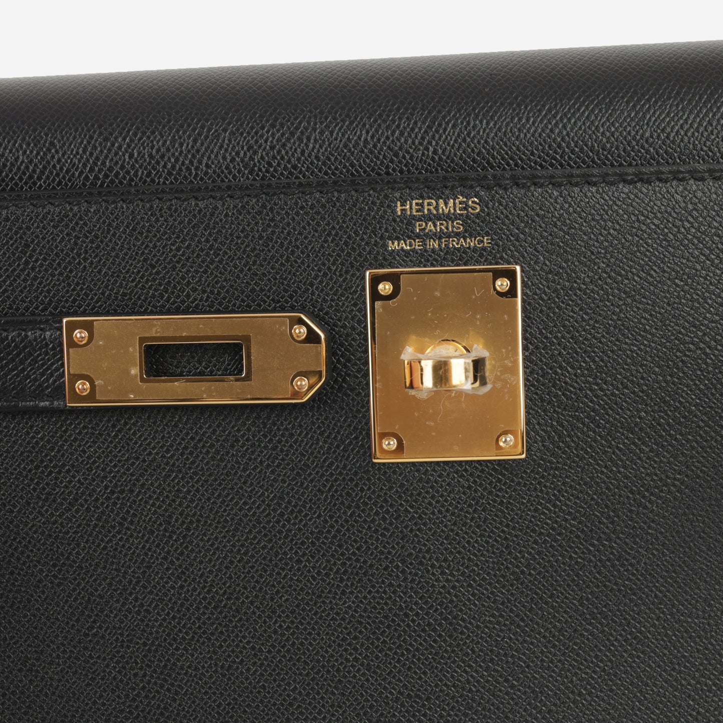 Hermès Kelly Elan - Black Madame | Gold Hardware