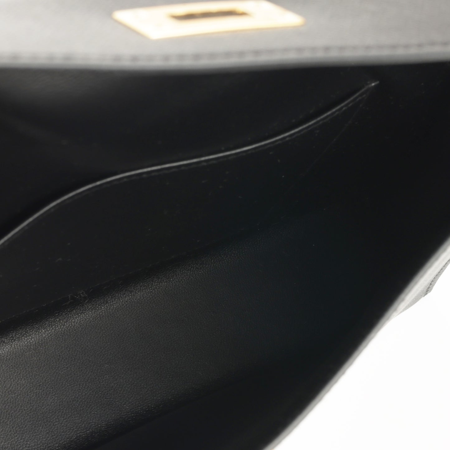 Hermès Kelly Elan - Black Madame | Gold Hardware