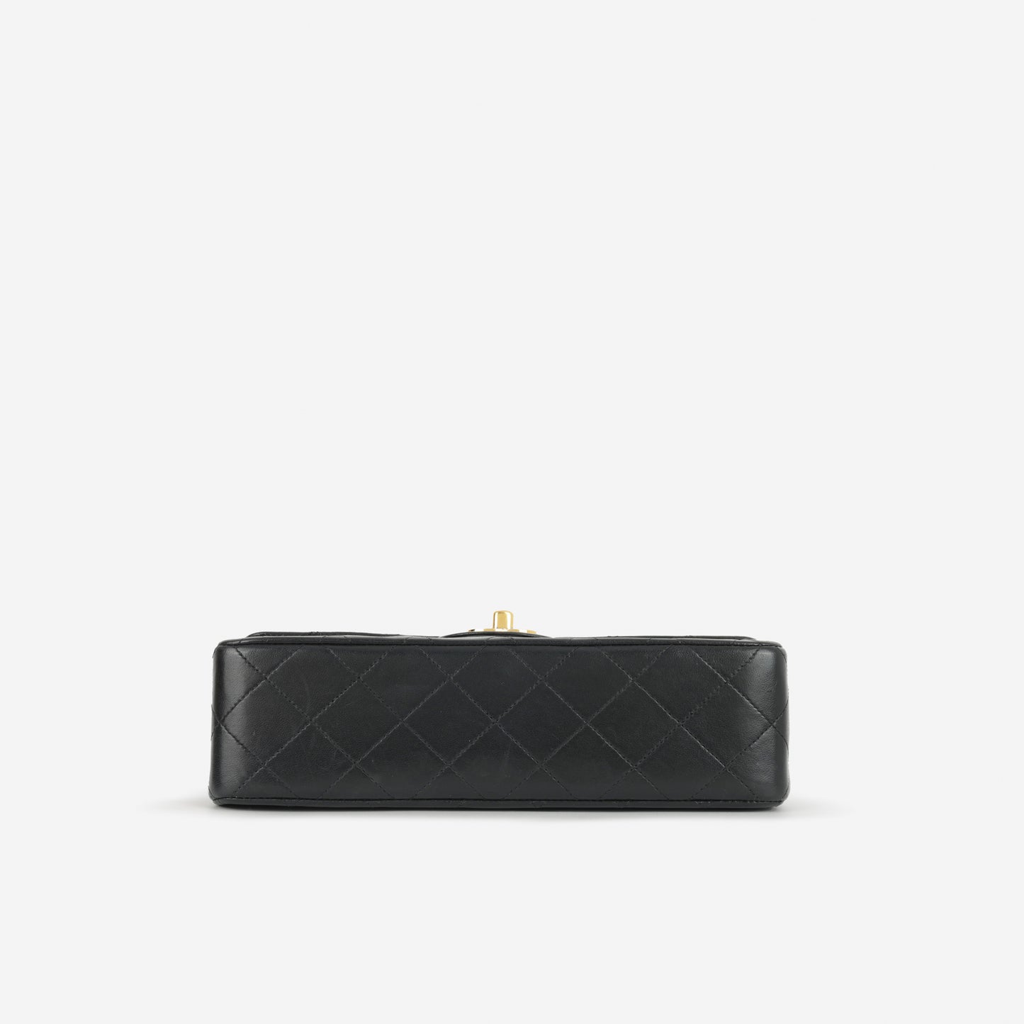 Chanel Vintage Small Classic Flap | Black Lambskin | Gold Hardware