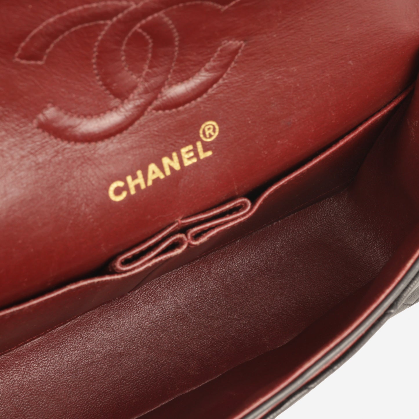 Chanel Vintage Small Classic Flap | Black Lambskin | Gold Hardware