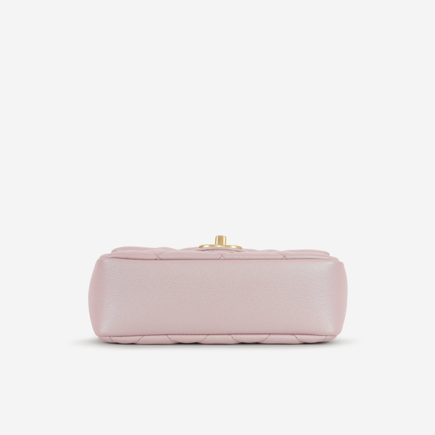 Chanel My Perfect Mini Adjustable Flap - Iridescent Pink Caviar | Gold Hardware