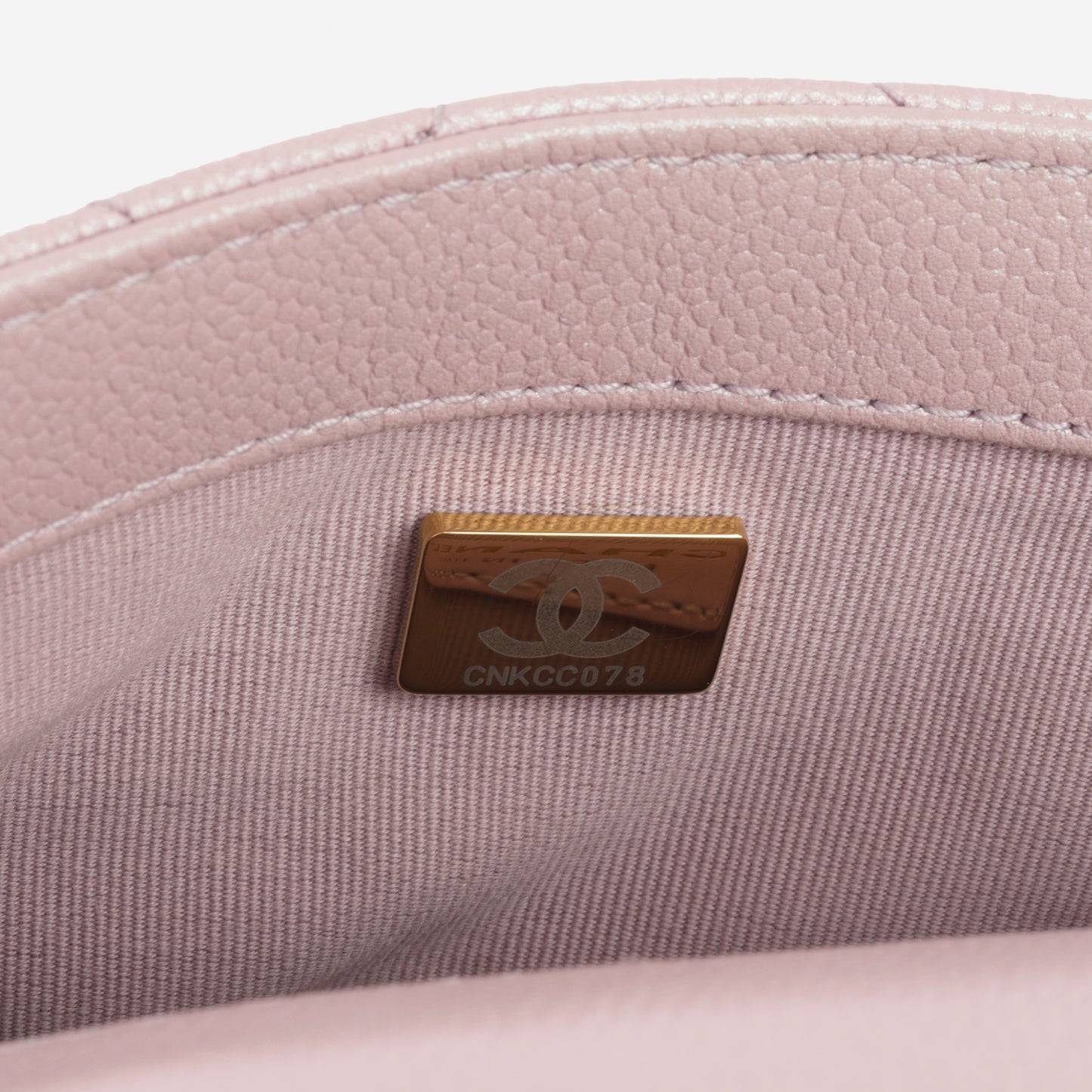 Chanel My Perfect Mini Adjustable Flap - Iridescent Pink Caviar | Gold Hardware