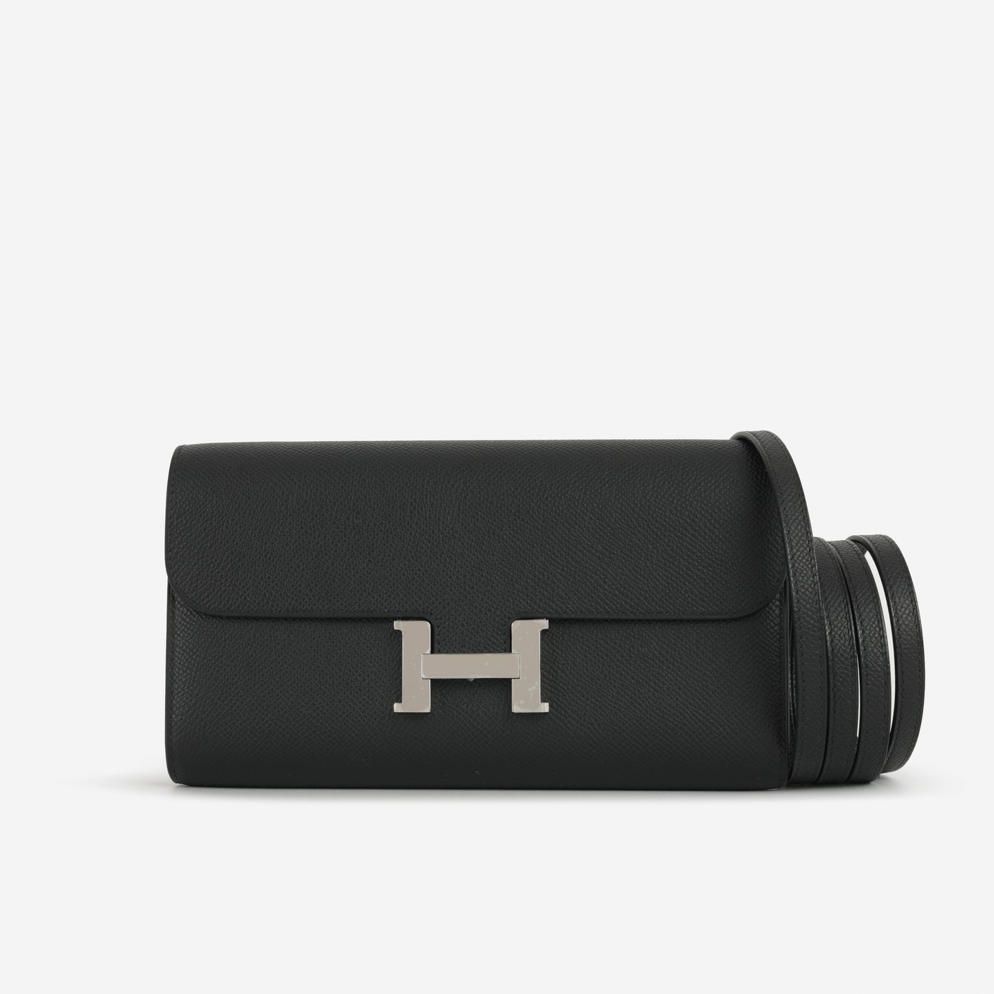Hermès Constance To Go - Black Epsom | Palladium Hardware