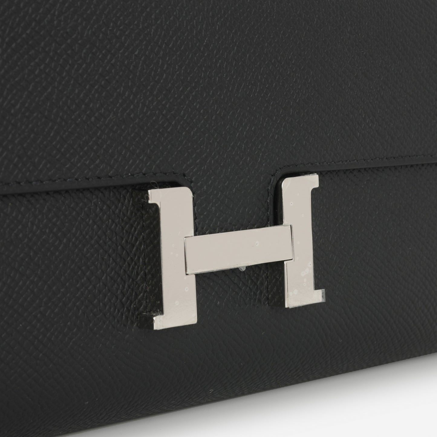Hermès Constance To Go - Black Epsom | Palladium Hardware