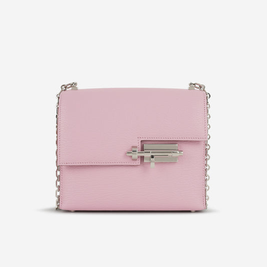 Hermès Mini Verrou Chaine - Mauve Sylvestre Chevre | Palladium Hardware