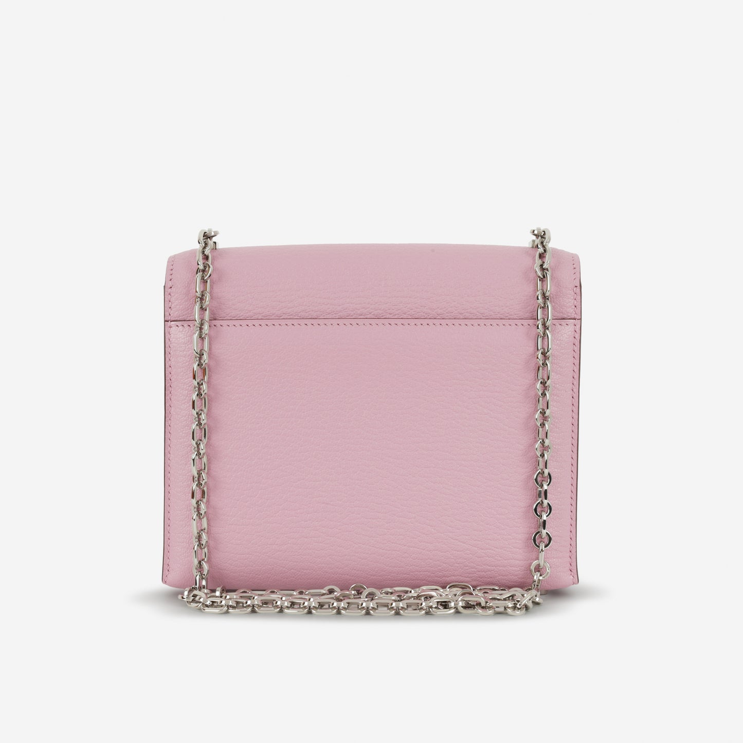 Hermès Mini Verrou Chaine - Mauve Sylvestre Chevre | Palladium Hardware