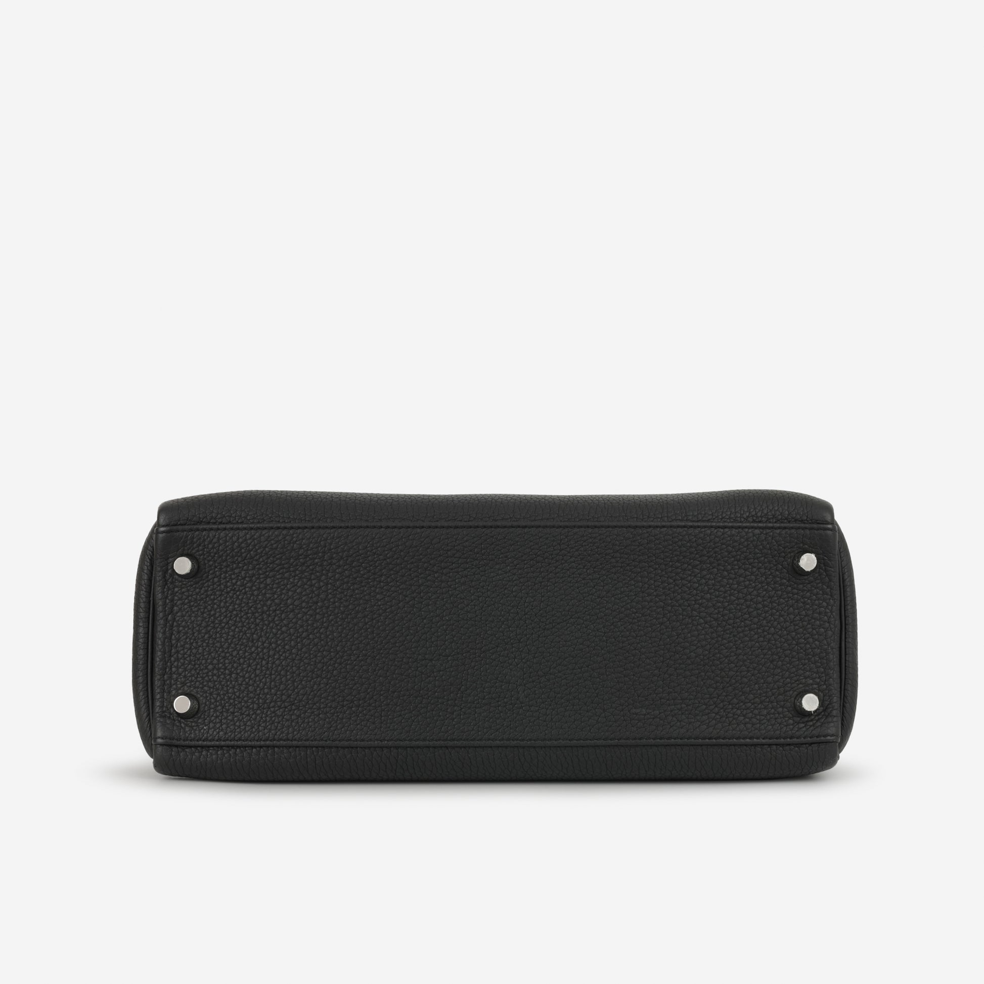Hermès Kelly 32 - Black Togo | Palladium Hardware - Bagista