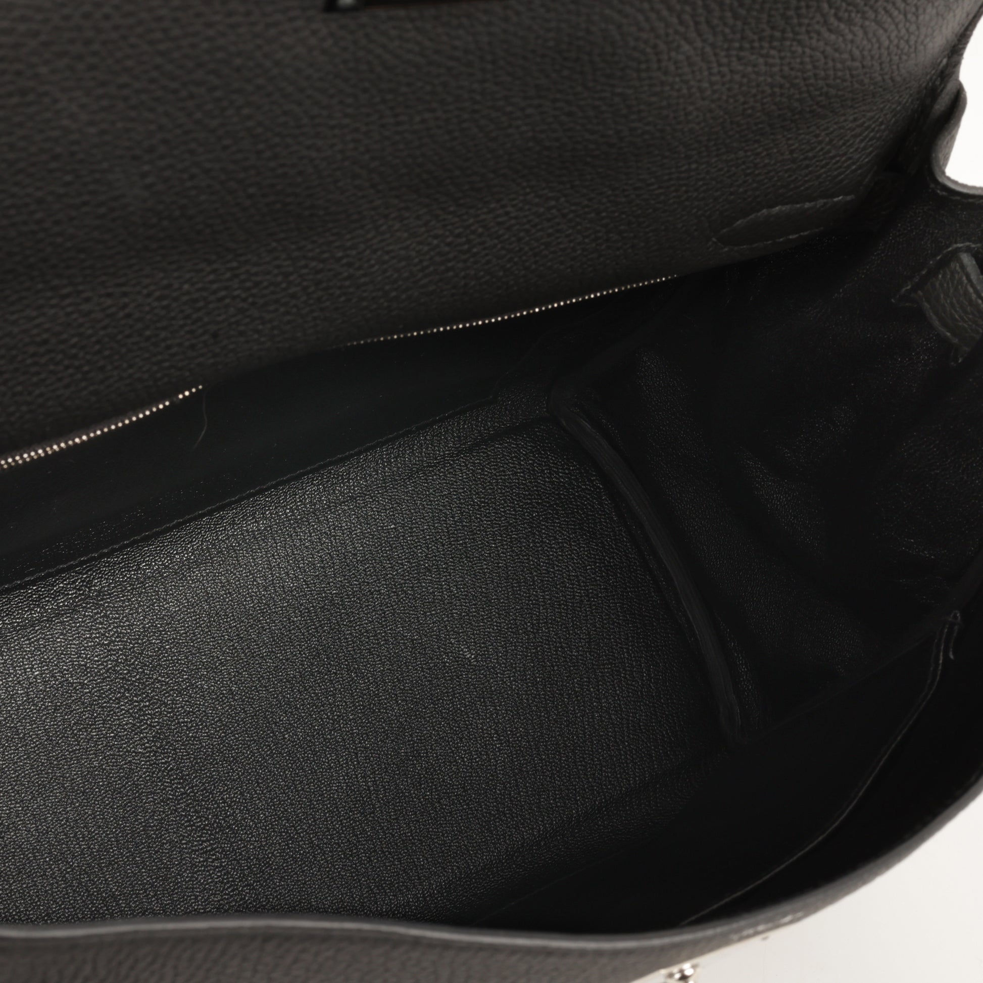 Hermès Kelly 32 - Black Togo | Palladium Hardware - Bagista