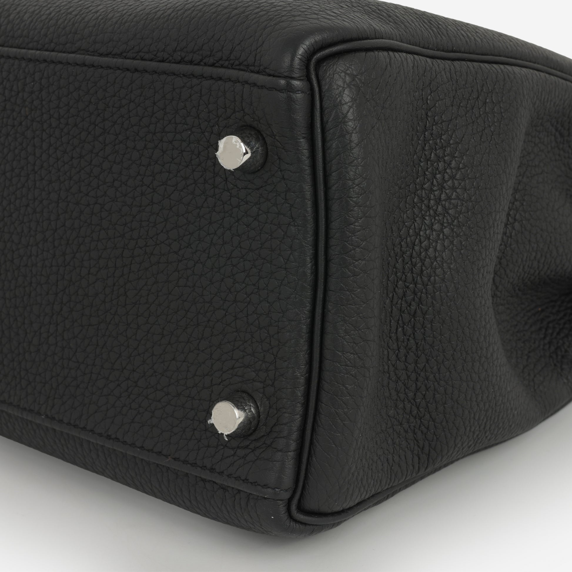 Hermès Kelly 32 - Black Togo | Palladium Hardware - Bagista