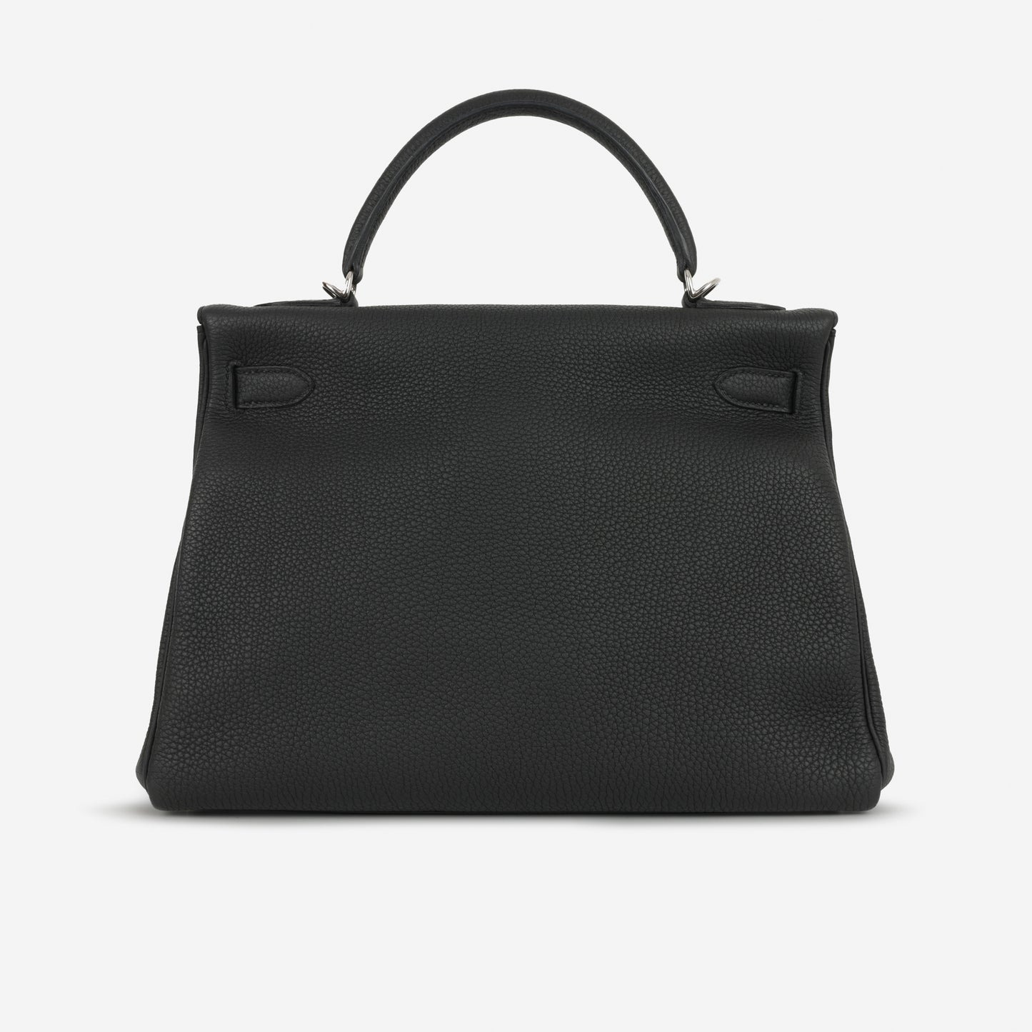 Hermès Kelly 32 - Black Togo | Palladium Hardware - Bagista