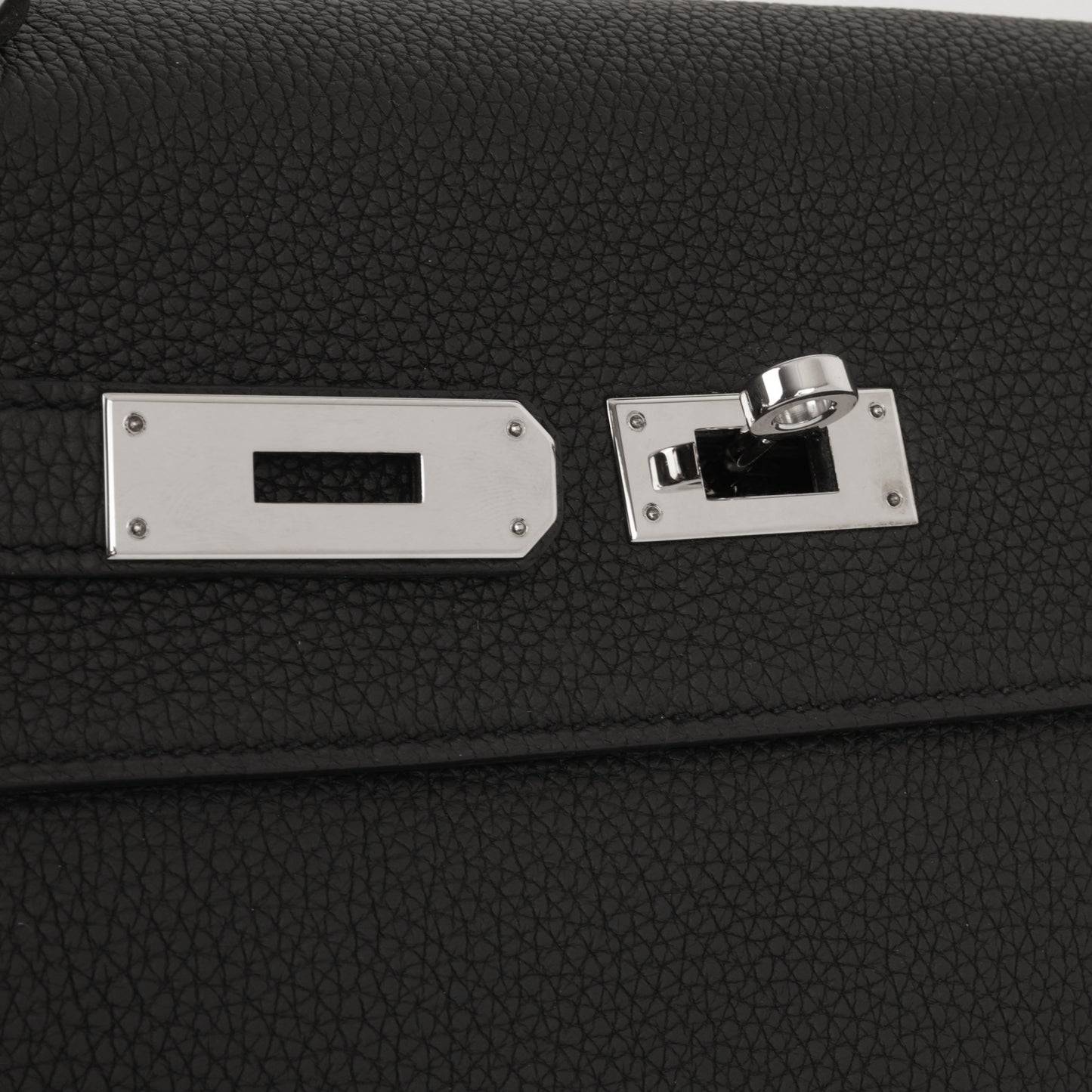 Hermès Kelly 32 - Black Togo | Palladium Hardware - Bagista