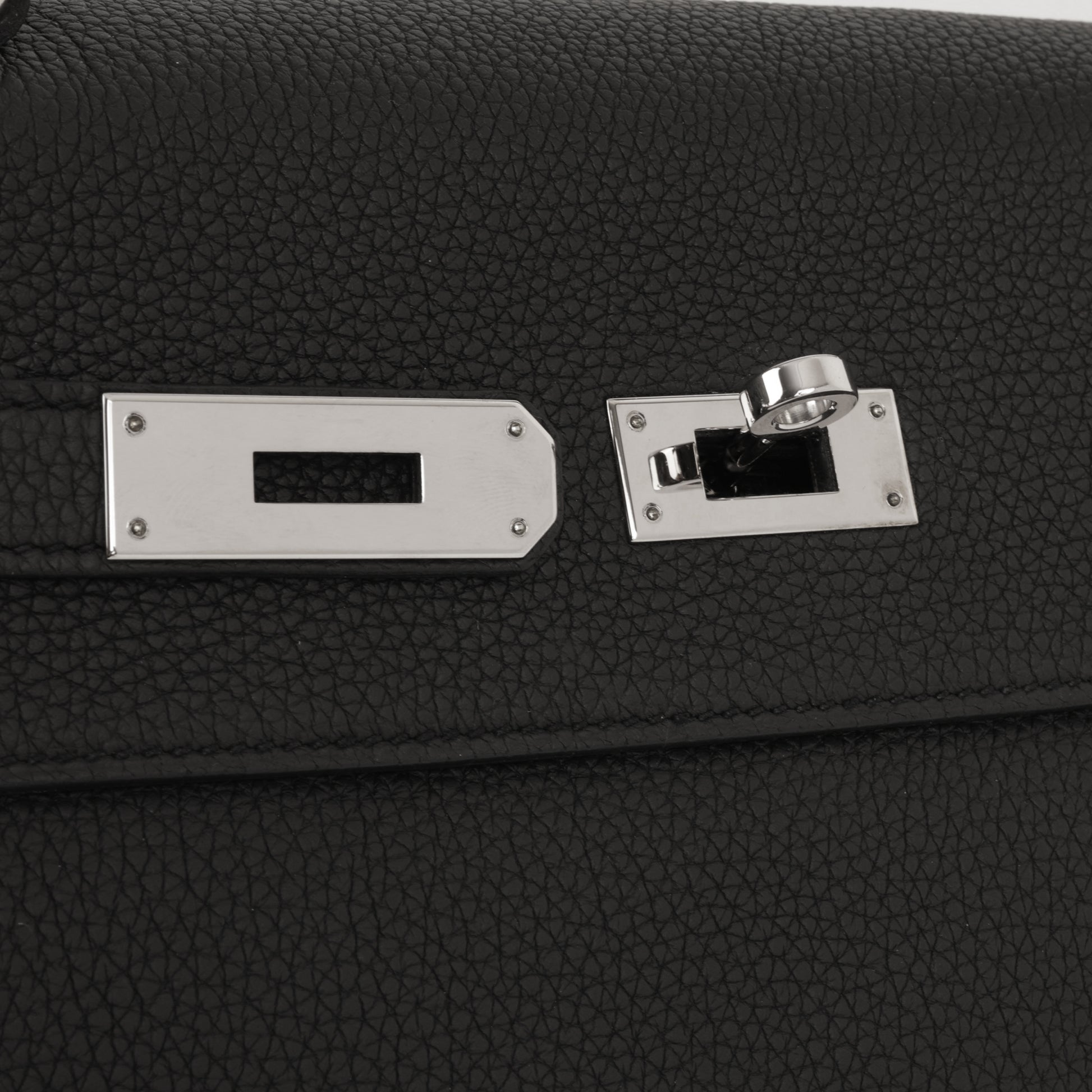 Hermès Kelly 32 - Black Togo | Palladium Hardware - Bagista