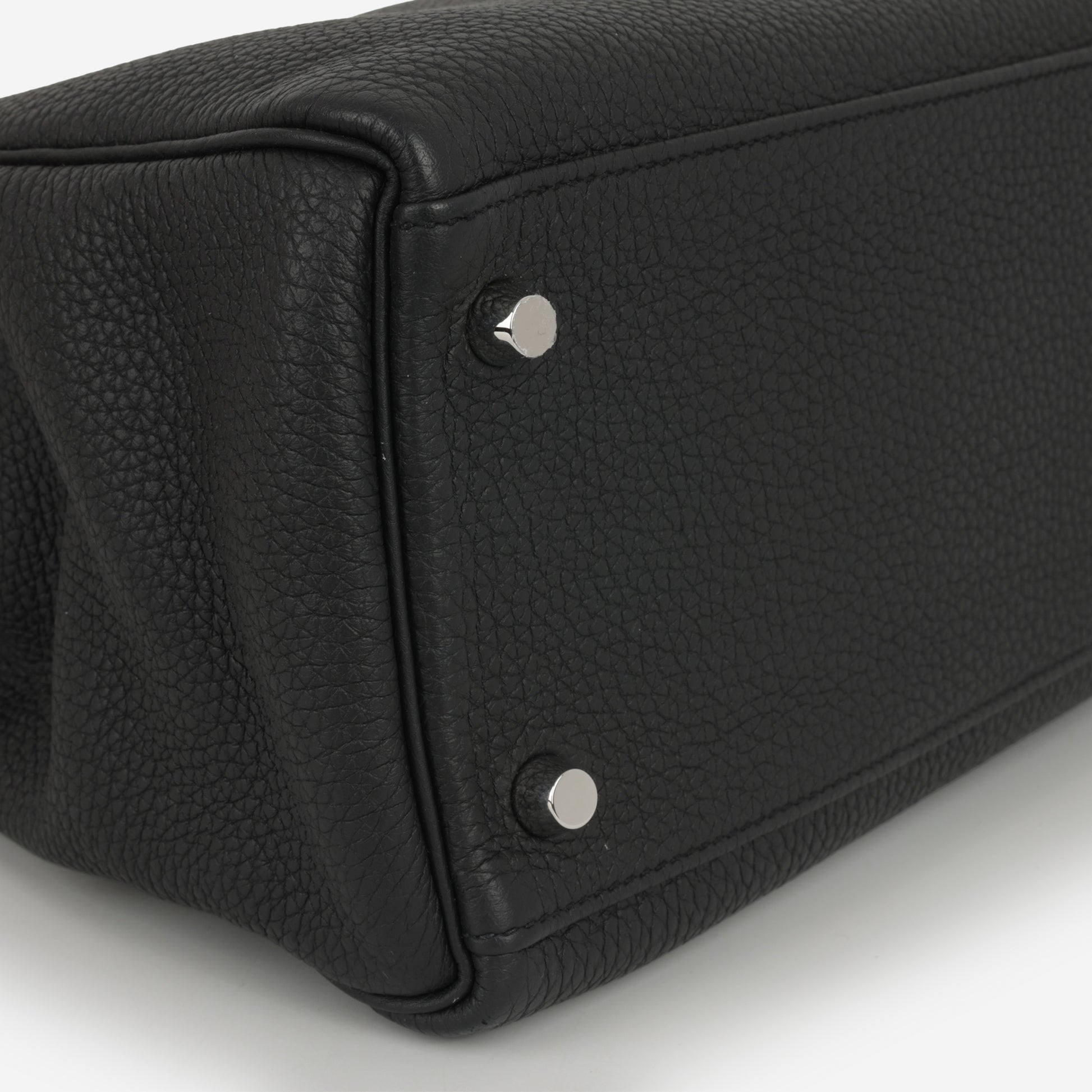 Hermès Kelly 32 - Black Togo | Palladium Hardware - Bagista