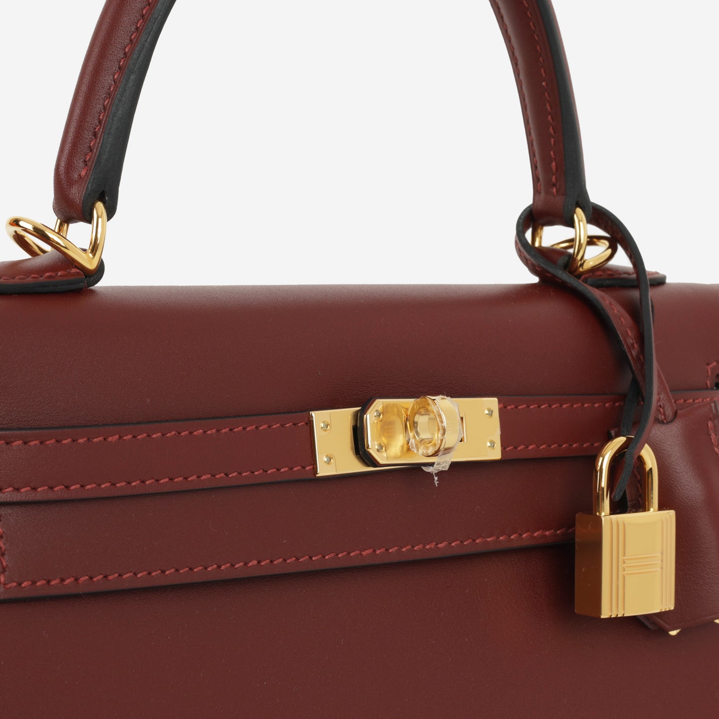 Hermès HSS Kelly 25 - Rouge H Sombrero | Gold Hardware