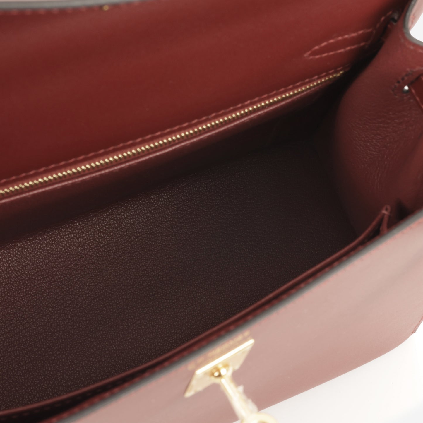 Hermès HSS Kelly 25 - Rouge H Sombrero | Gold Hardware