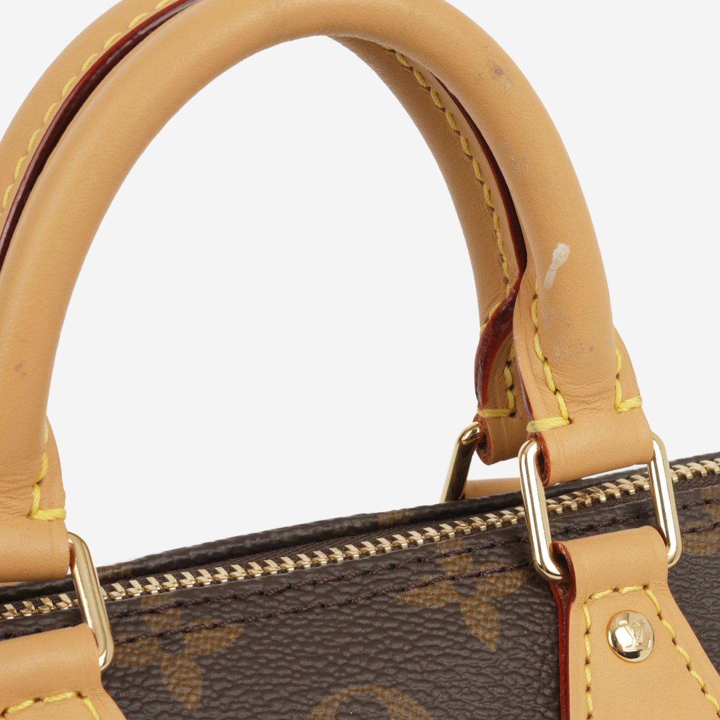 Louis Vuitton Nano Speedy - Monogram | Gold Hardware