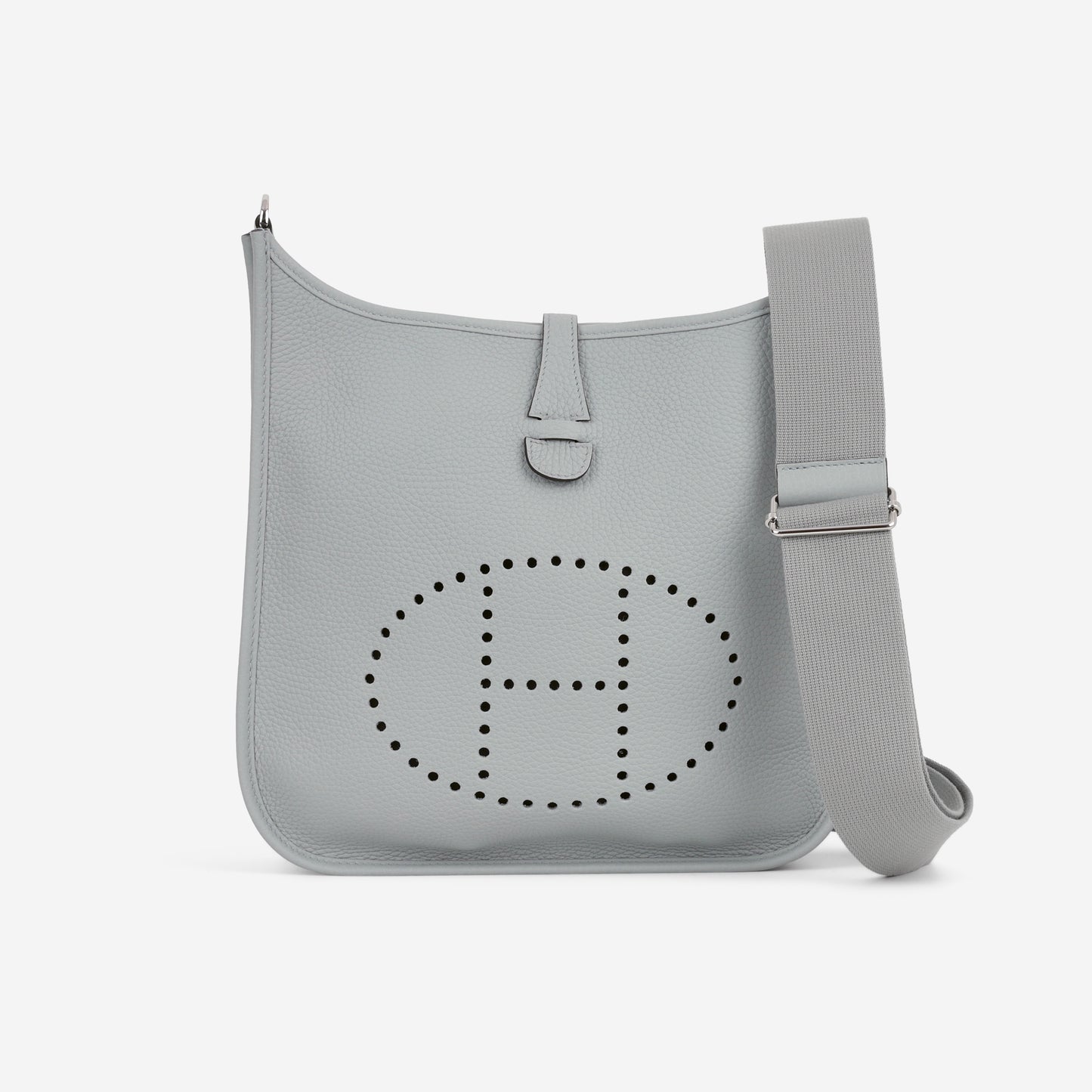 Hermès Evelyne 29 - Bleu Glacier Clemence | Palladium Hardware - Bagista