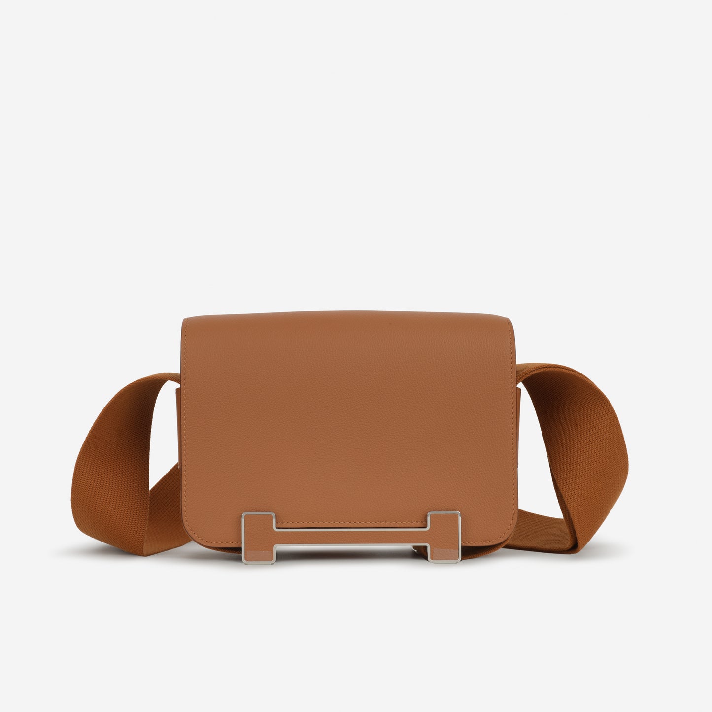 Hermès Geta Bag - Gold Evercolor | Palladium Hardware