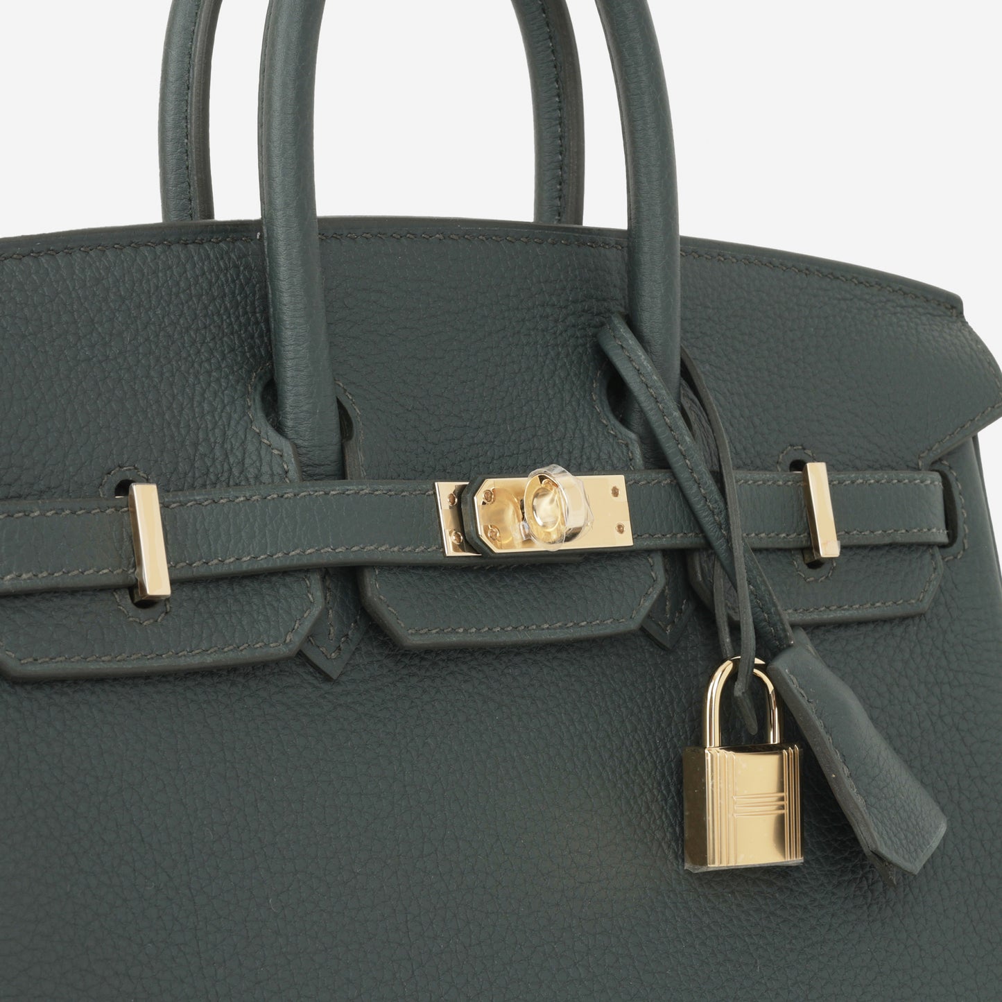 Hermès Birkin 25 - Vert Mangrove Togo | Permabrass Hardware