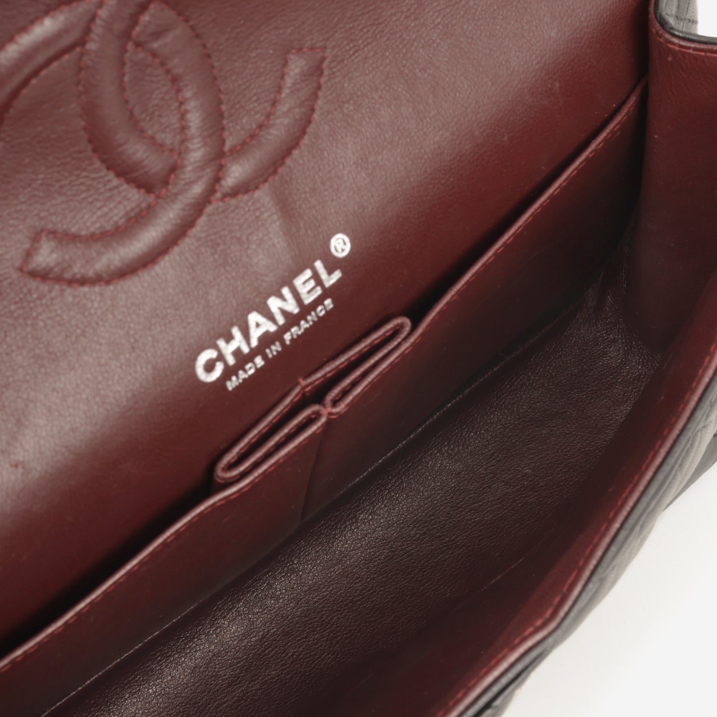 Chanel Medium Classic Flap - Black Lambskin | Silver Hardware