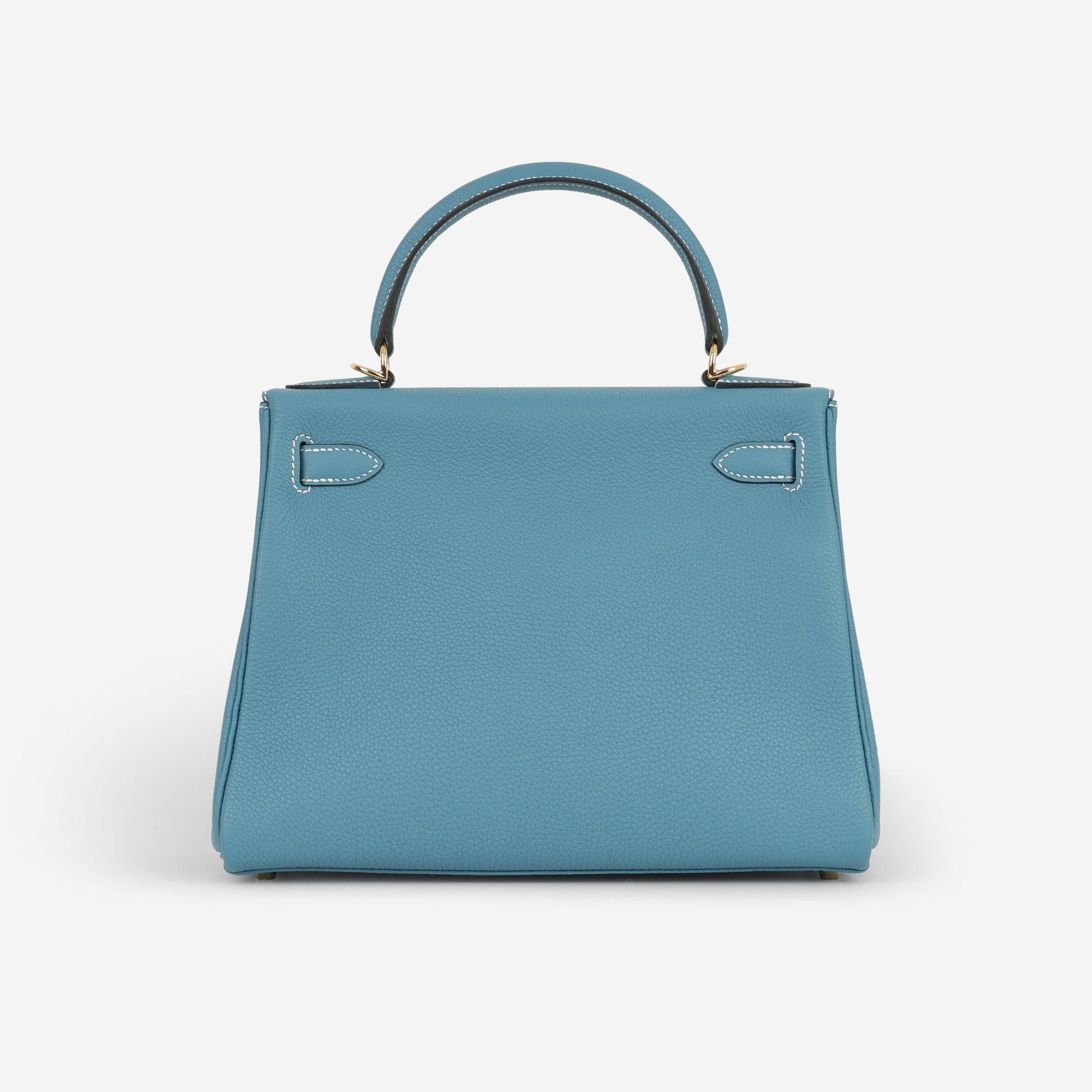 Hermès Kelly 28 - Bleu Jean Togo | Gold Hardware - Bagista