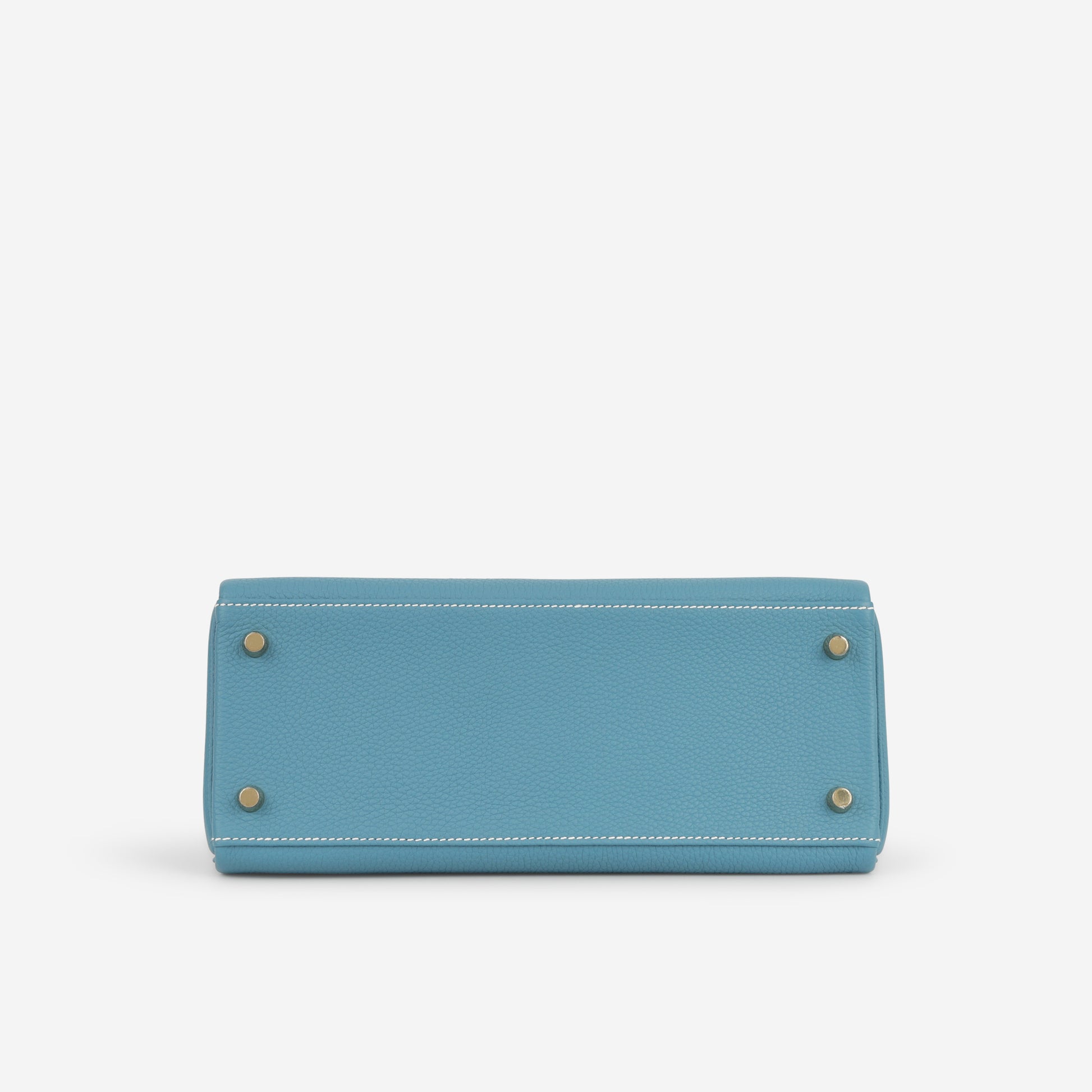 Hermès Kelly 28 - Bleu Jean Togo | Gold Hardware - Bagista