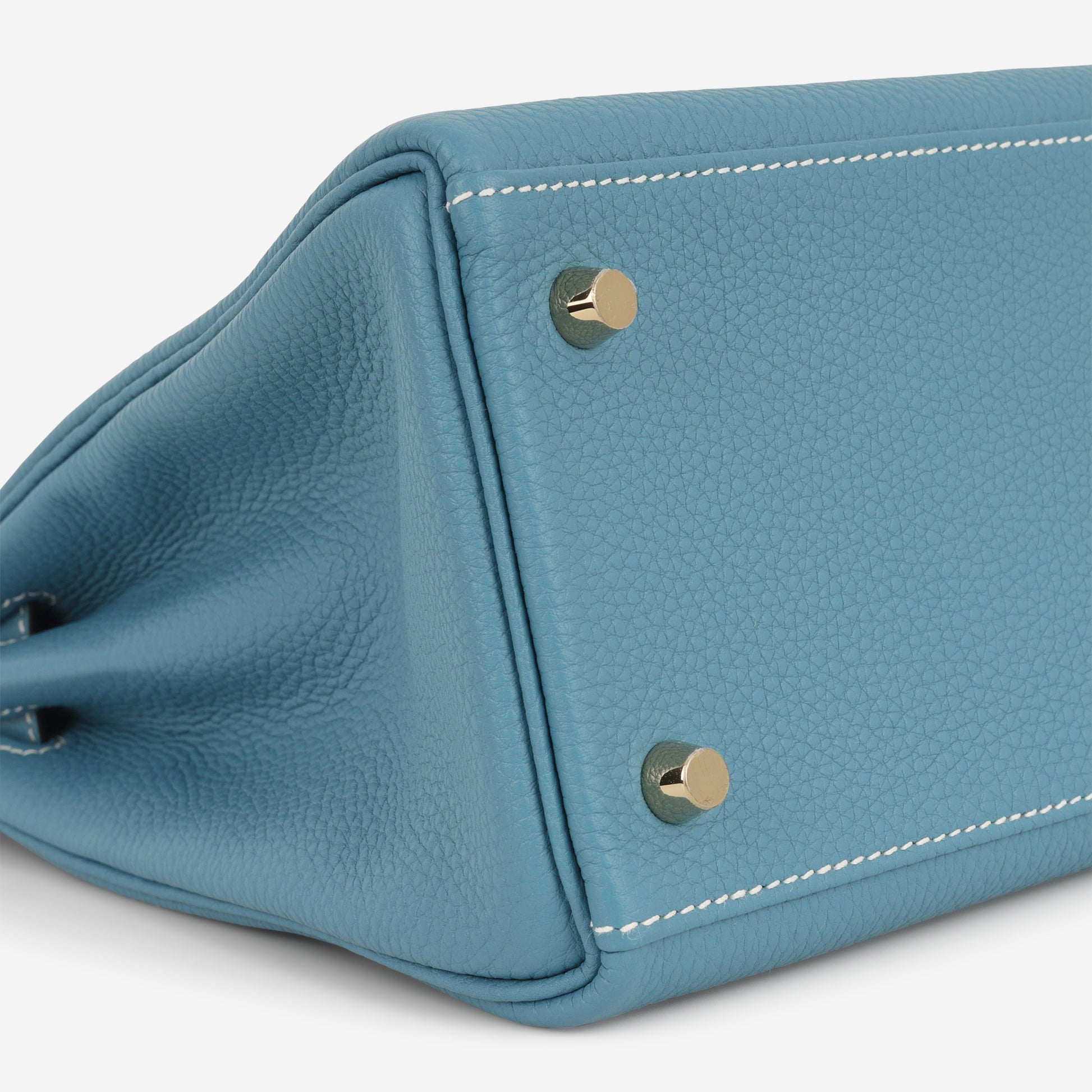Hermès Kelly 28 - Bleu Jean Togo | Gold Hardware - Bagista