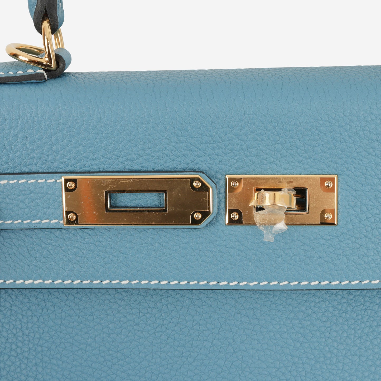 Hermès Kelly 28 - Bleu Jean Togo | Gold Hardware - Bagista