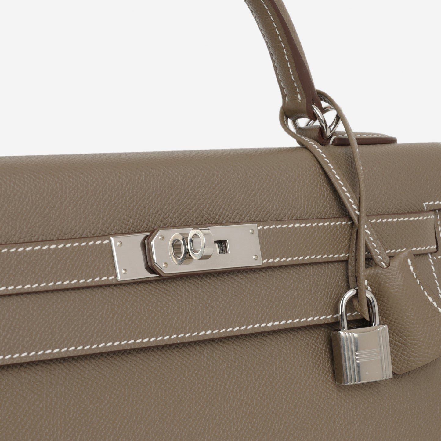 Hermès Kelly 32 - Etoupe Epsom | Palladium Hardware