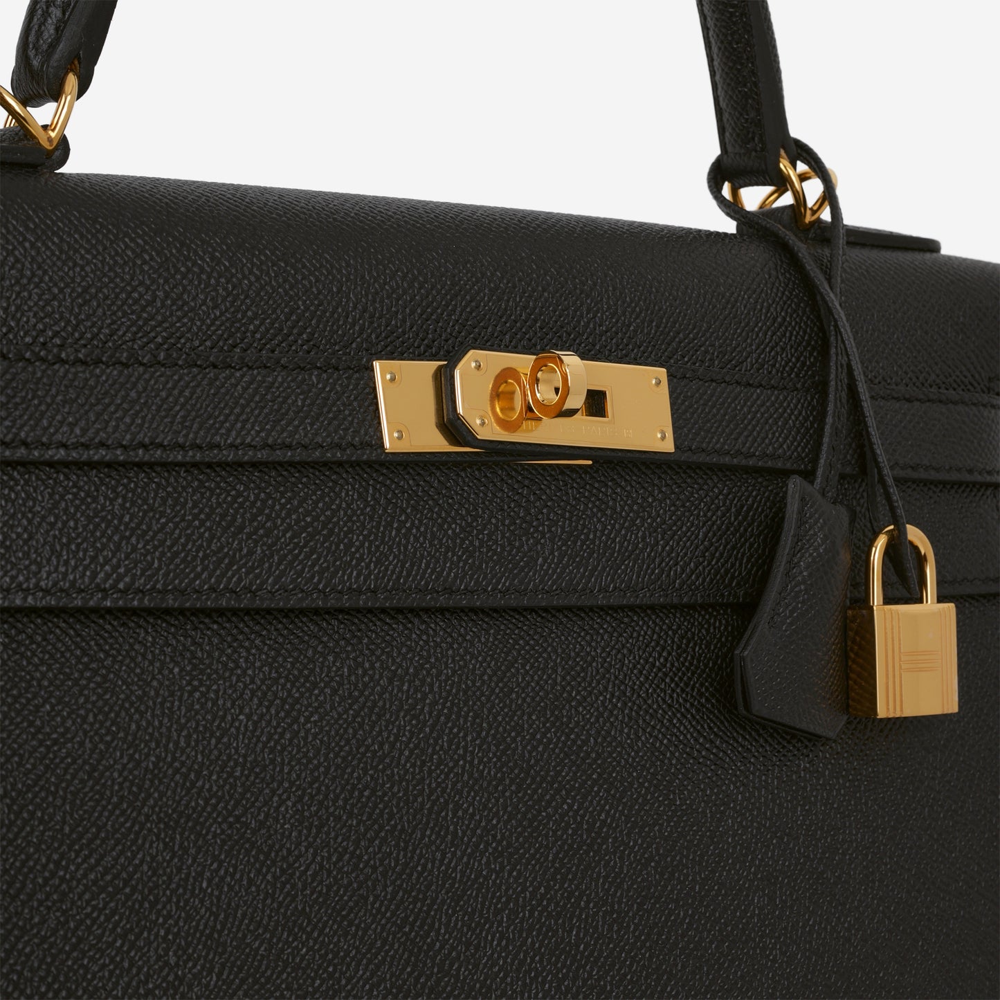 Hermès Kelly 32 - Black Epsom | Gold Hardware