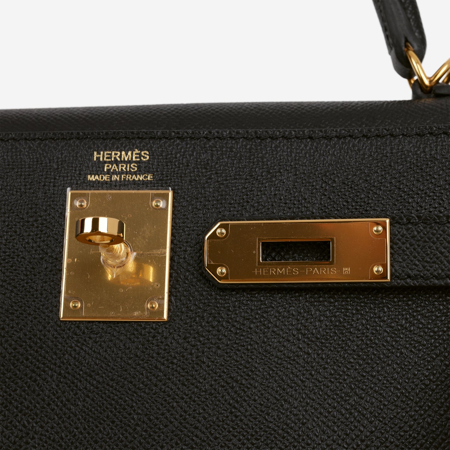 Hermès Kelly 32 - Black Epsom | Gold Hardware