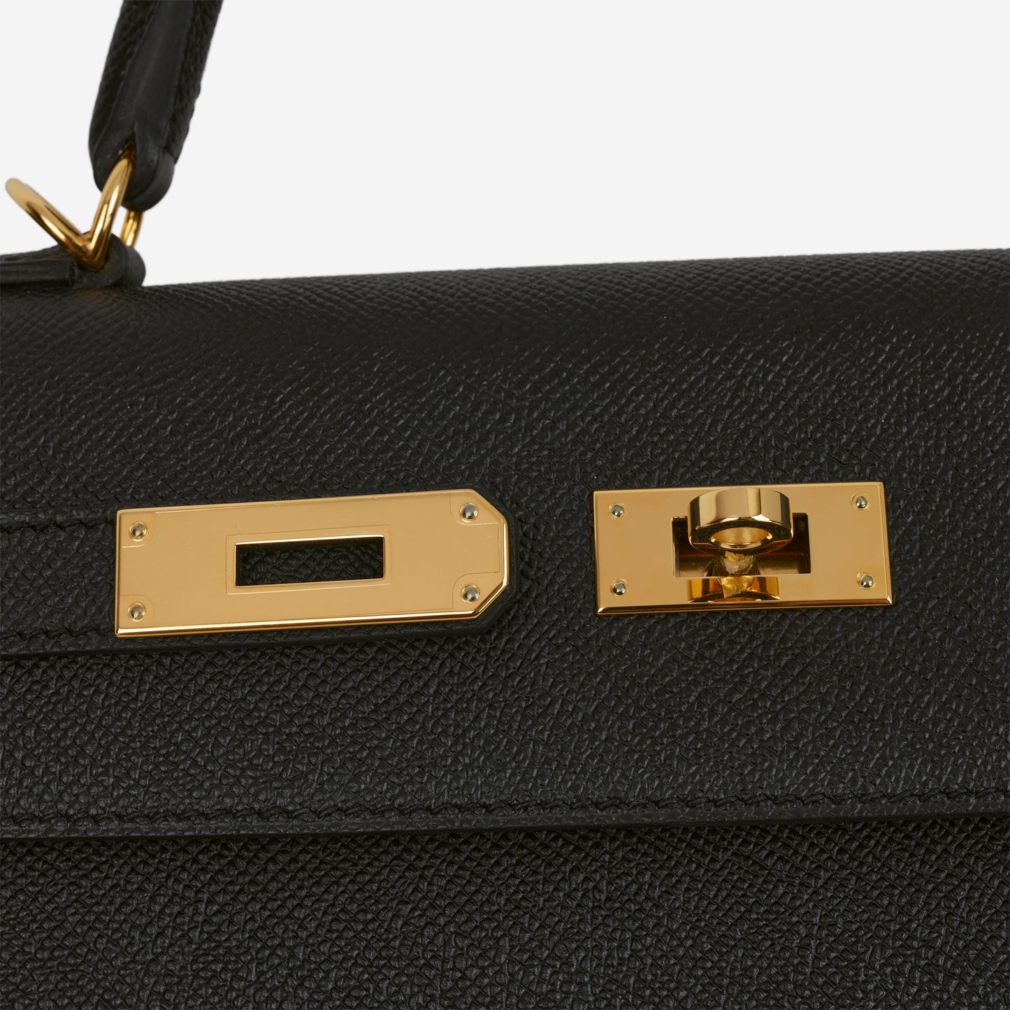 Hermès Kelly 32 - Black Epsom | Gold Hardware