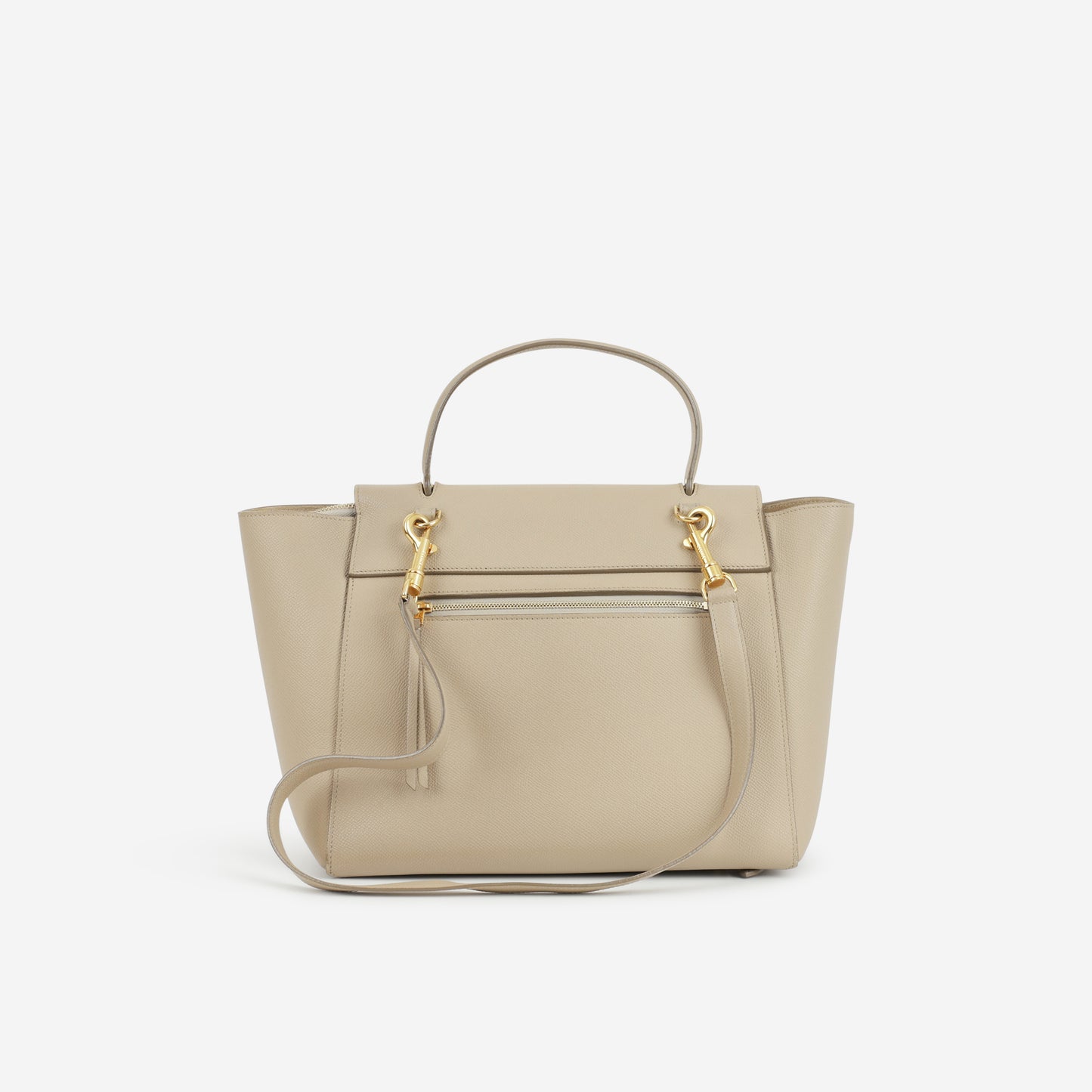 Celine Mini Belt Bag - Beige Grained Leather | Gold Hardware