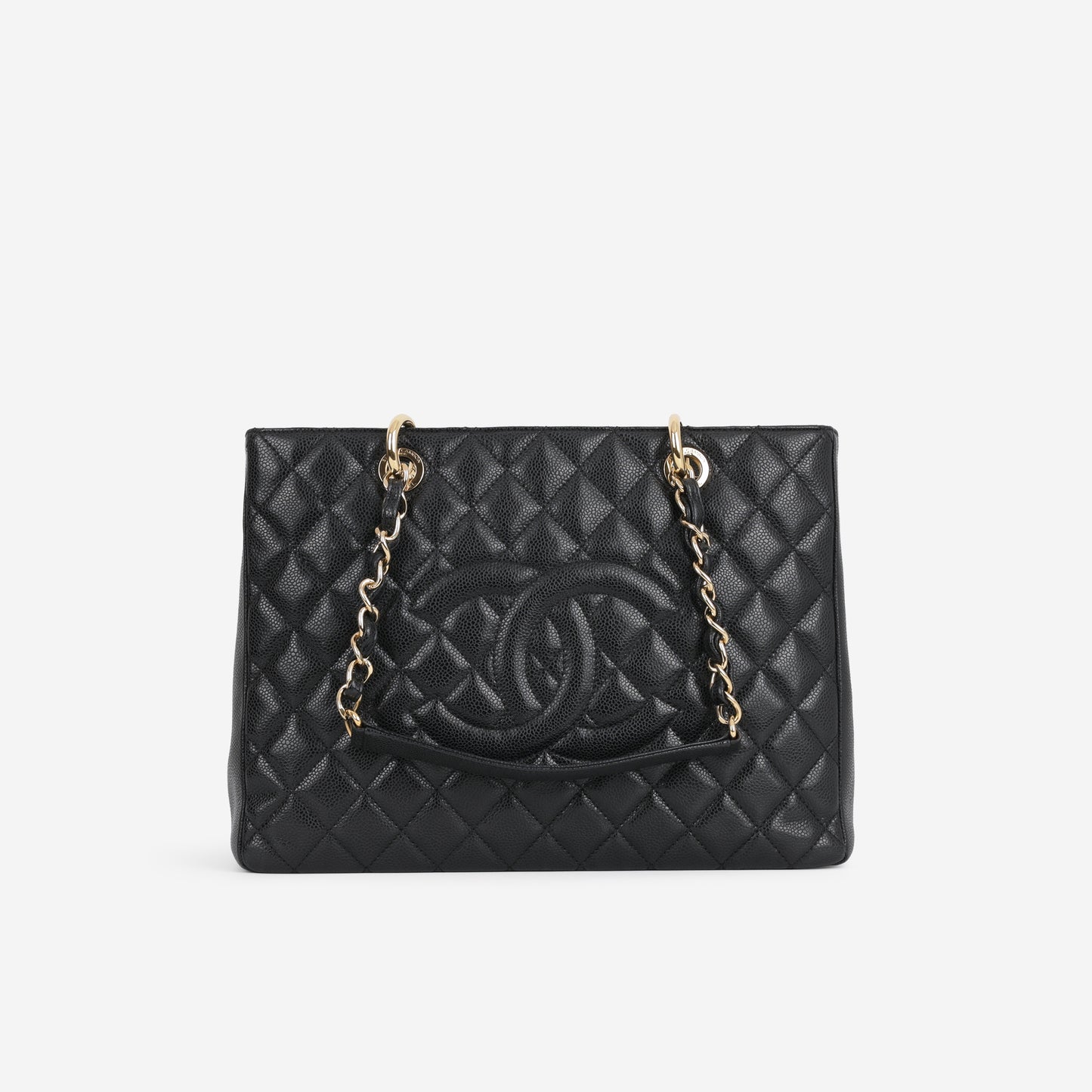 Chanel GST - Black Caviar | Gold Hardware