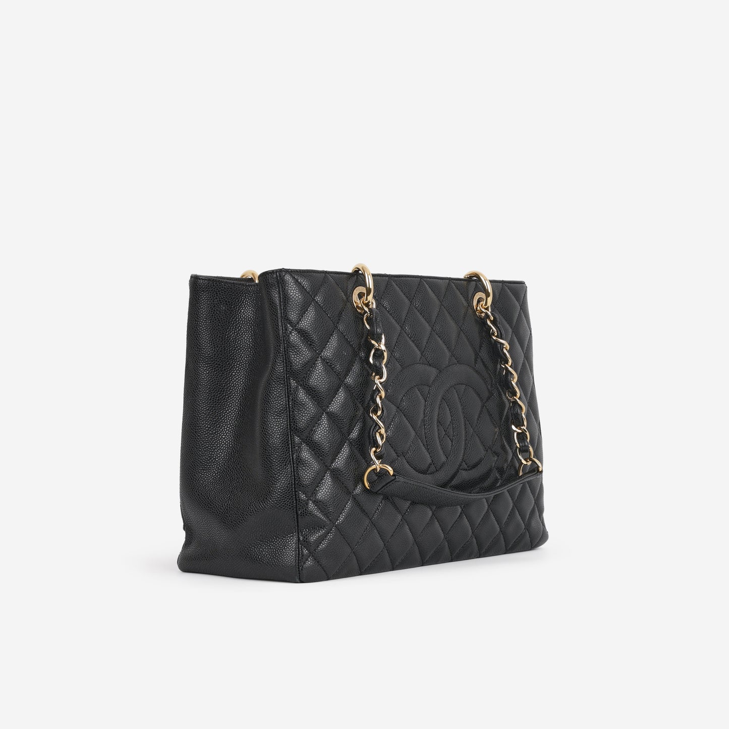 Chanel GST - Black Caviar | Gold Hardware