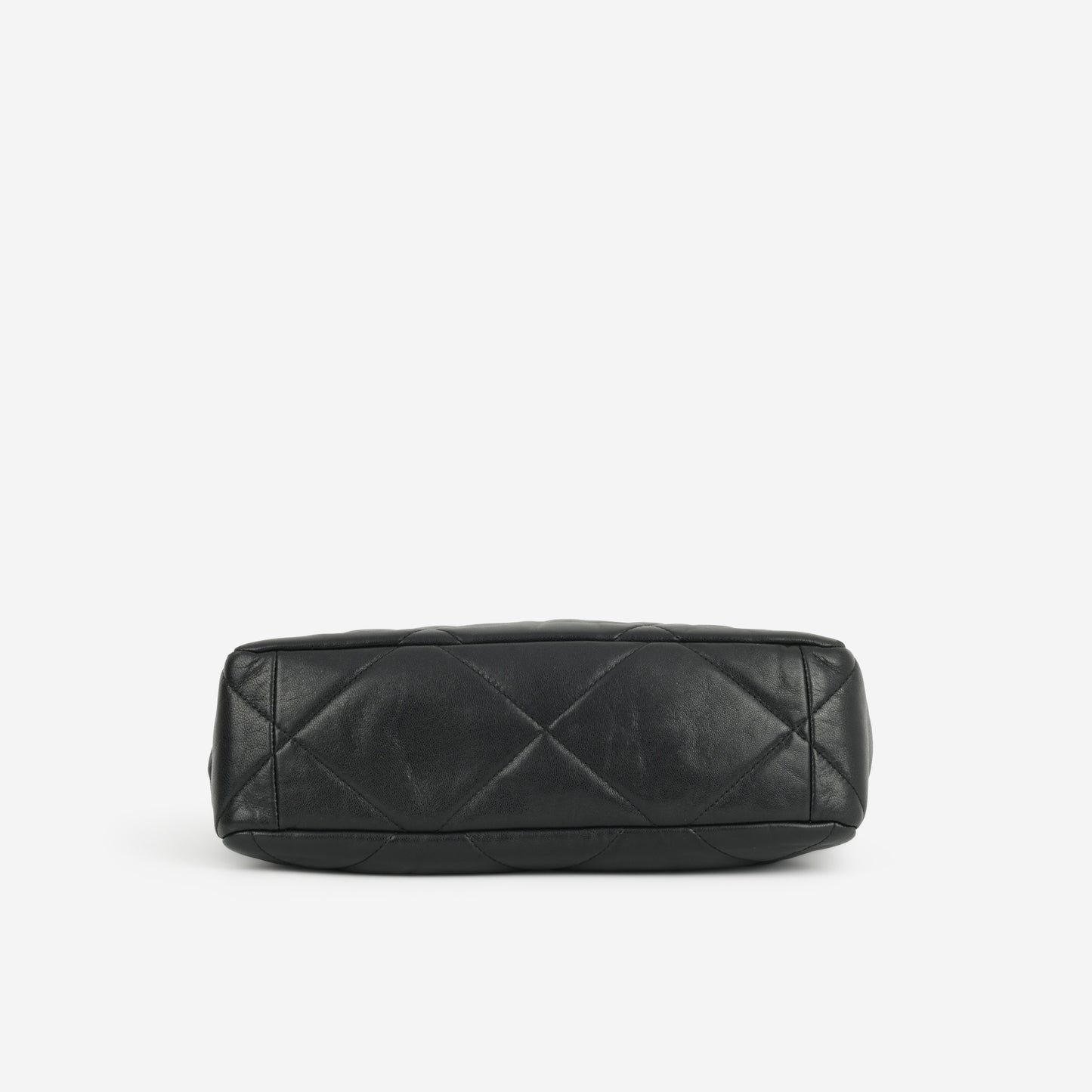 Chanel Large 19 Flap Bag - Black Lambskin | Multi Hardware - Bagista