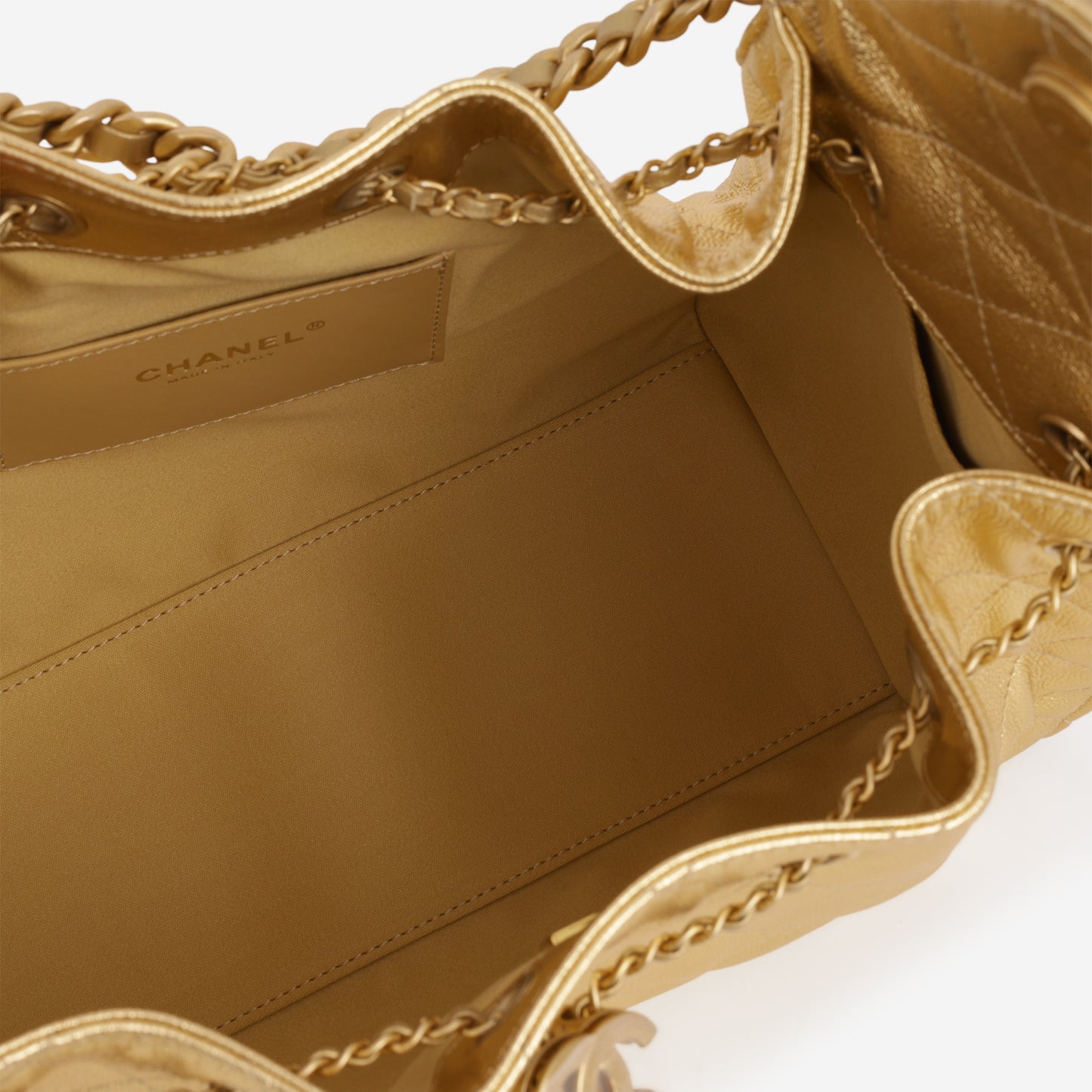 Chanel Small 25 Hobo - Gold Caviar | Gold Hardware