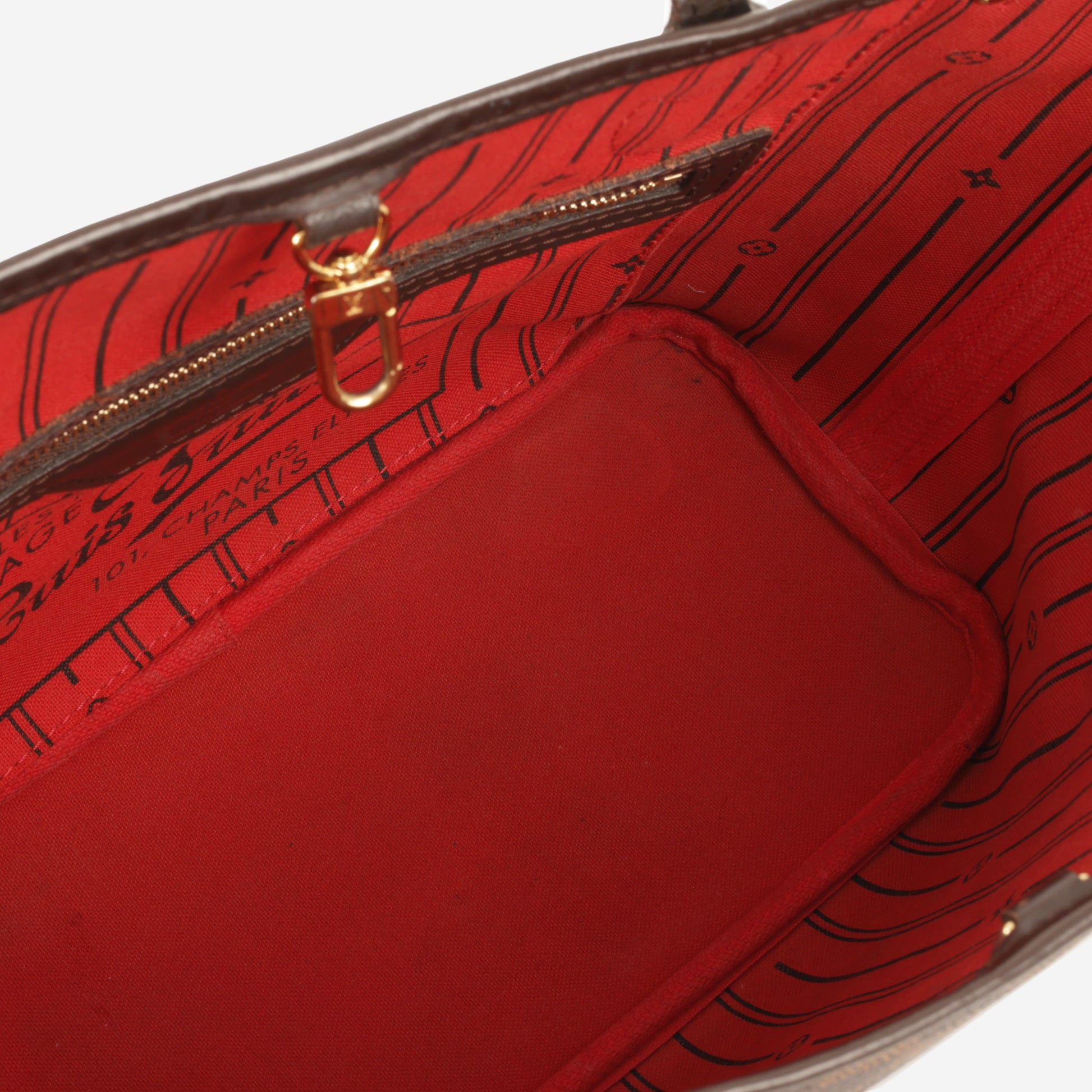 Louis Vuitton Neverfull PM - Damier Ebene | Gold Hardware - Bagista