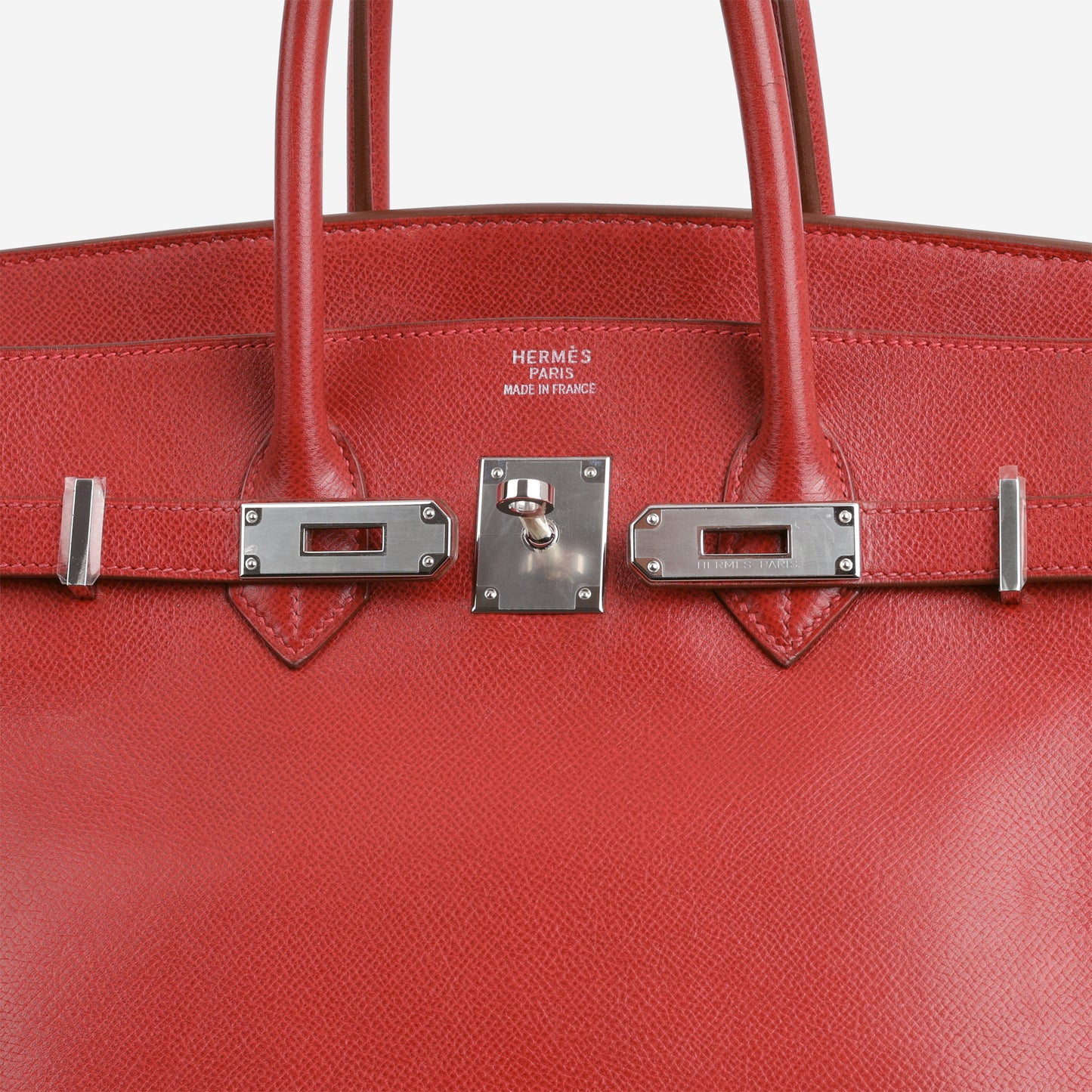 Hermès Birkin 35 - Rouge Amarante Courchevel | Palladium Hardware - Bagista