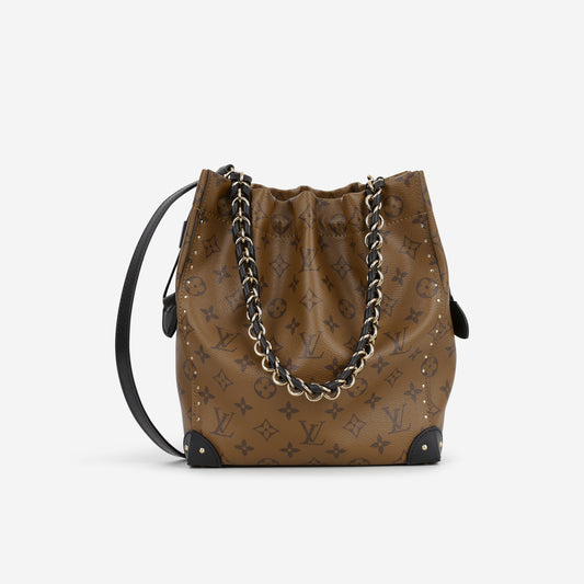 Louis Vuitton Noe Trunk PM - Reverse Monogram | Gold Hardware - Bagista