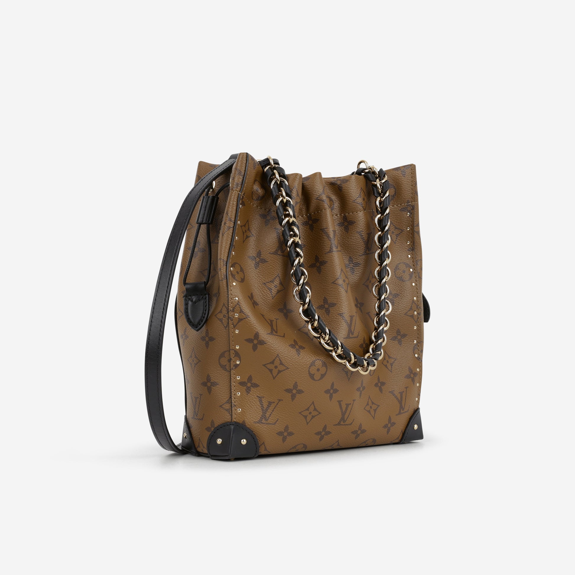 Louis Vuitton Noe Trunk PM - Reverse Monogram | Gold Hardware - Bagista